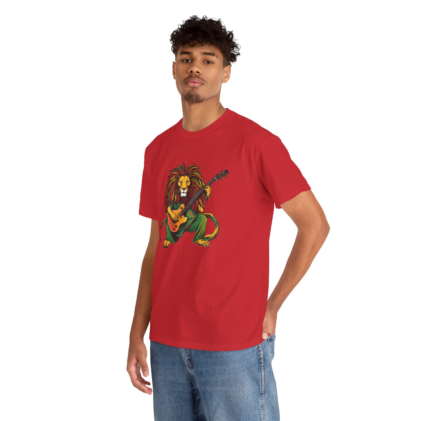 Reggae Lion Guitar - Lion Classic T-Shirt