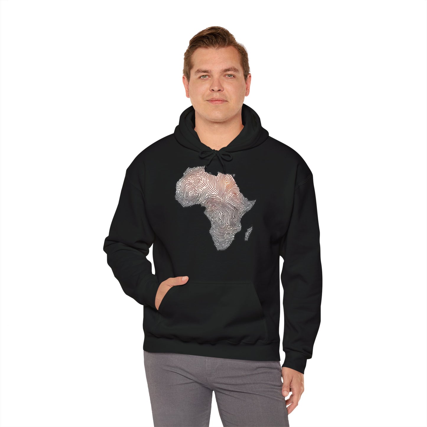 Z Fingerprint Africa Hoodie - Unisex Heavy Blend™