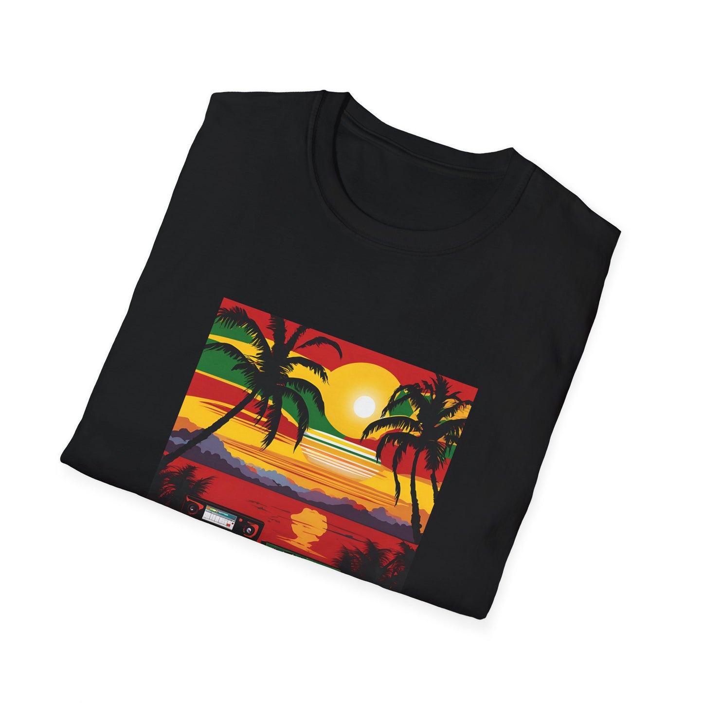 Reggae Beach T-Shirt | Unisex Softstyle