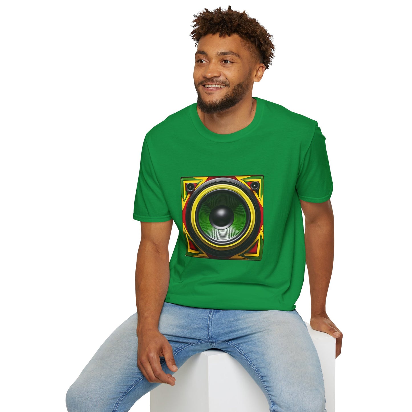 Reggae Speaker T-Shirt | Unisex Softstyle