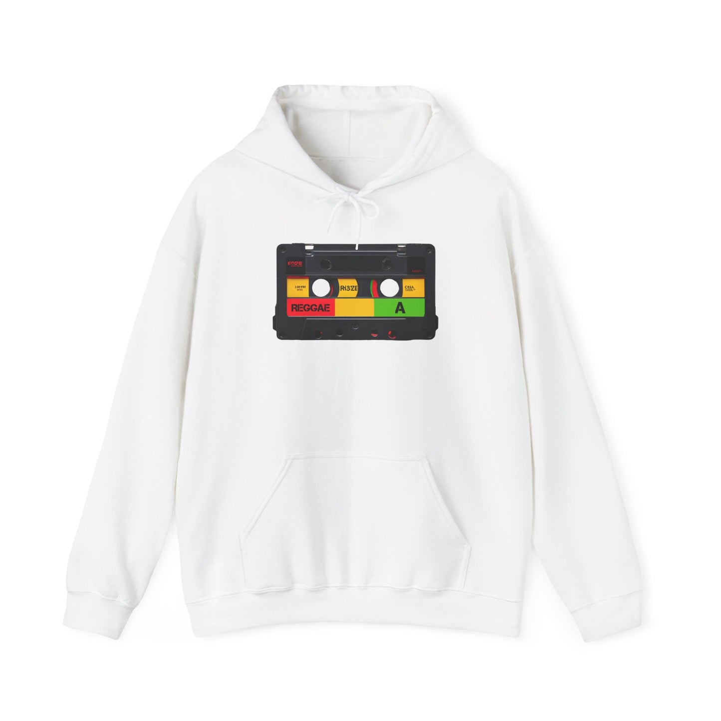 Reggae Cassette Hooded Sweatshirt | Unisex Heavy Blend™