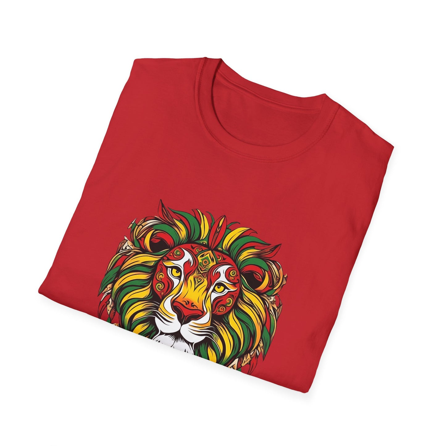 Reggae Lion T-Shirt | Unisex Softstyle