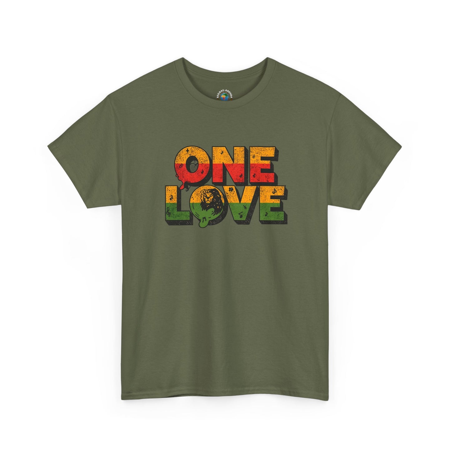 One Love T‑Shirt — Rasta Reggae Graphic Tee