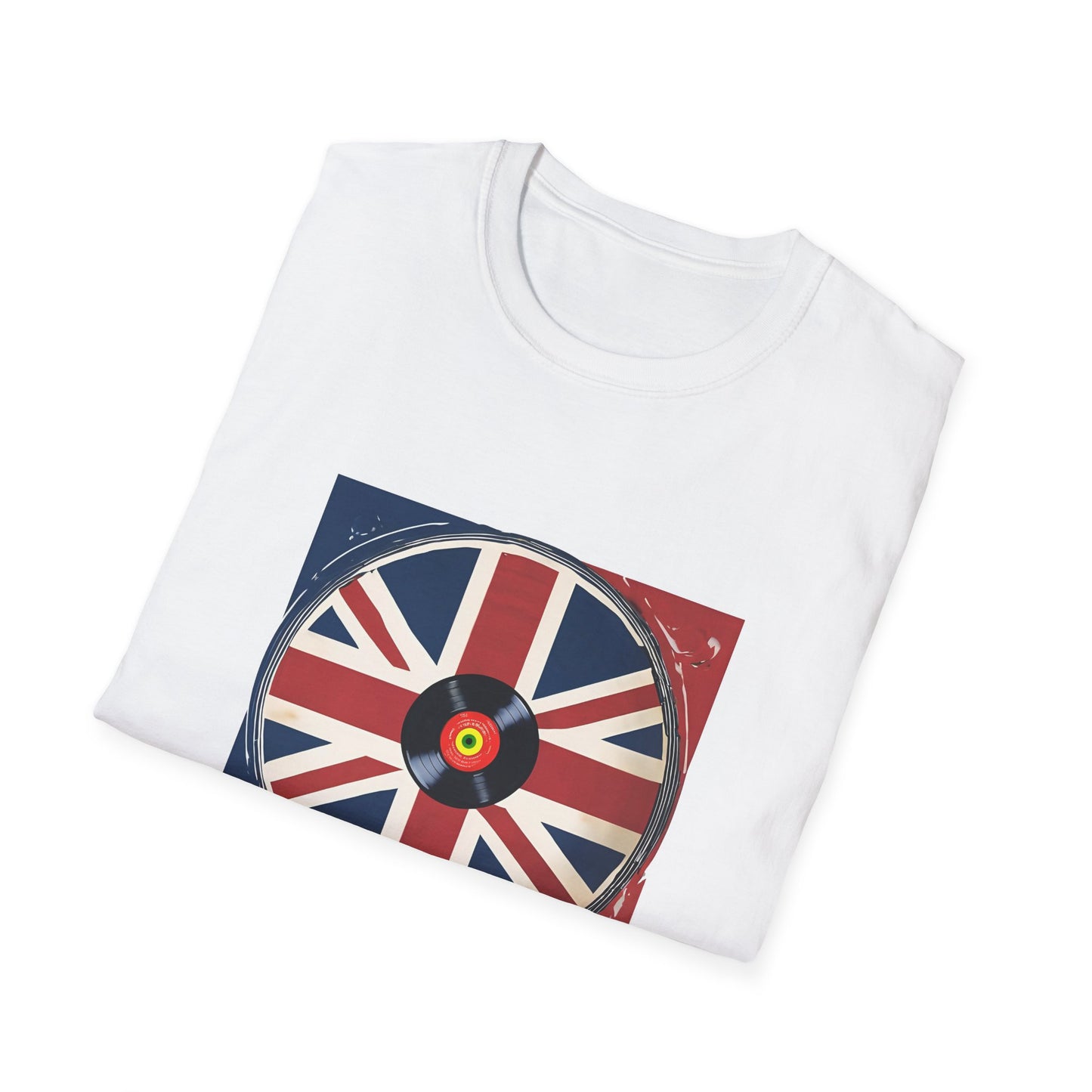 Reggae Vinyl UK T-Shirt | Unisex Softstyle