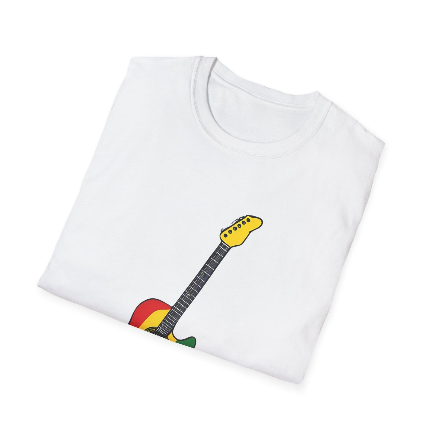 Reggae Guitar T-Shirt | Unisex Softstyle