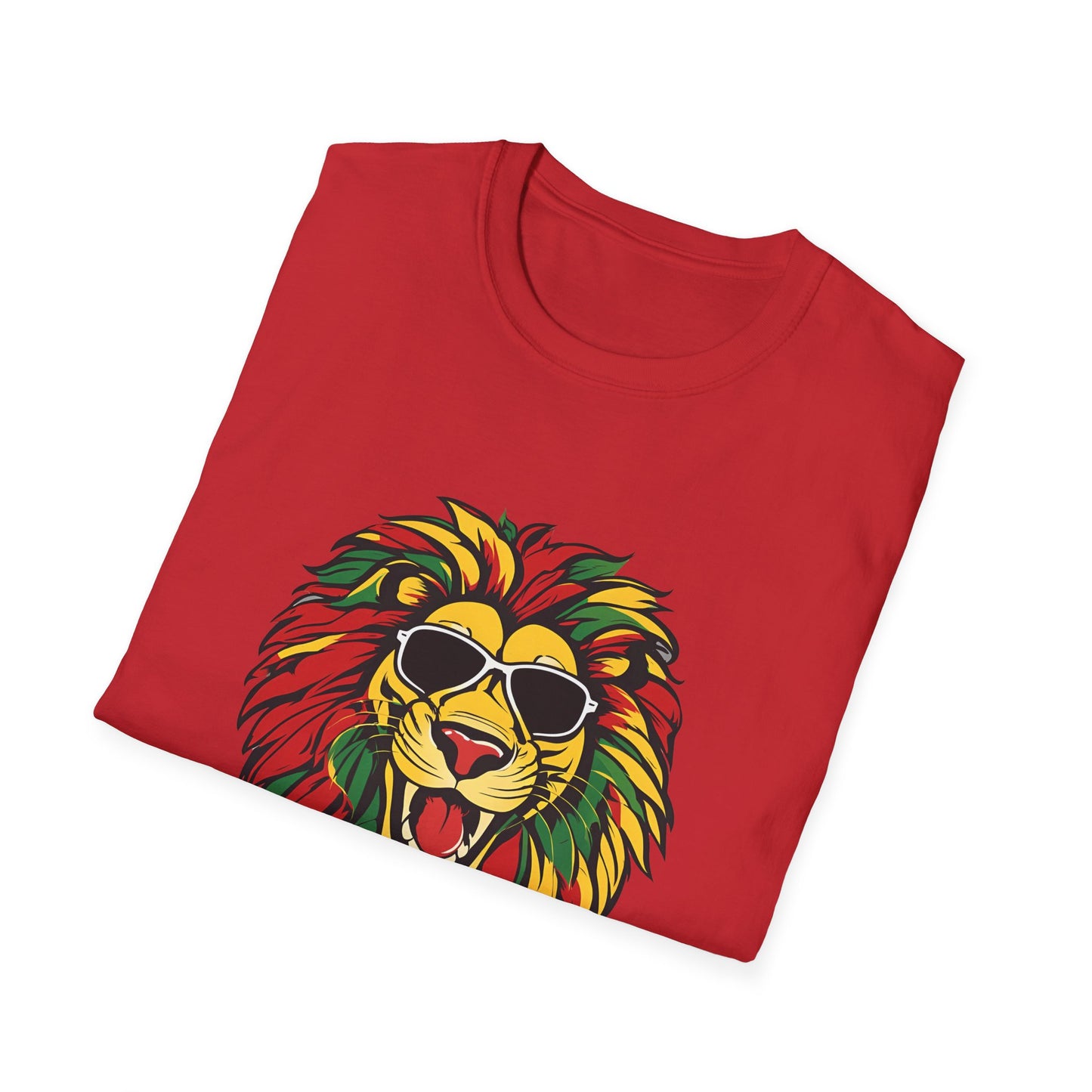 Reggae Lion T-Shirt | Unisex Softstyle