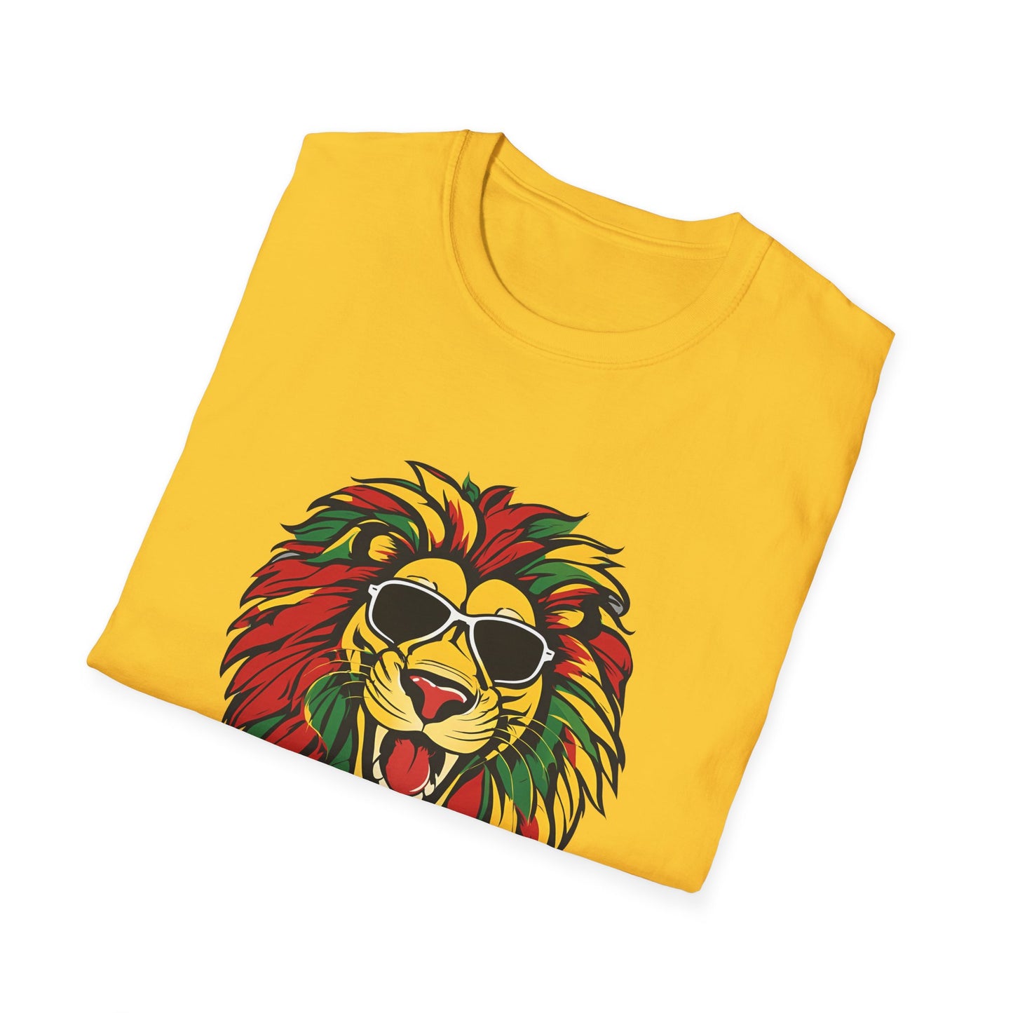 Reggae Lion T-Shirt | Unisex Softstyle