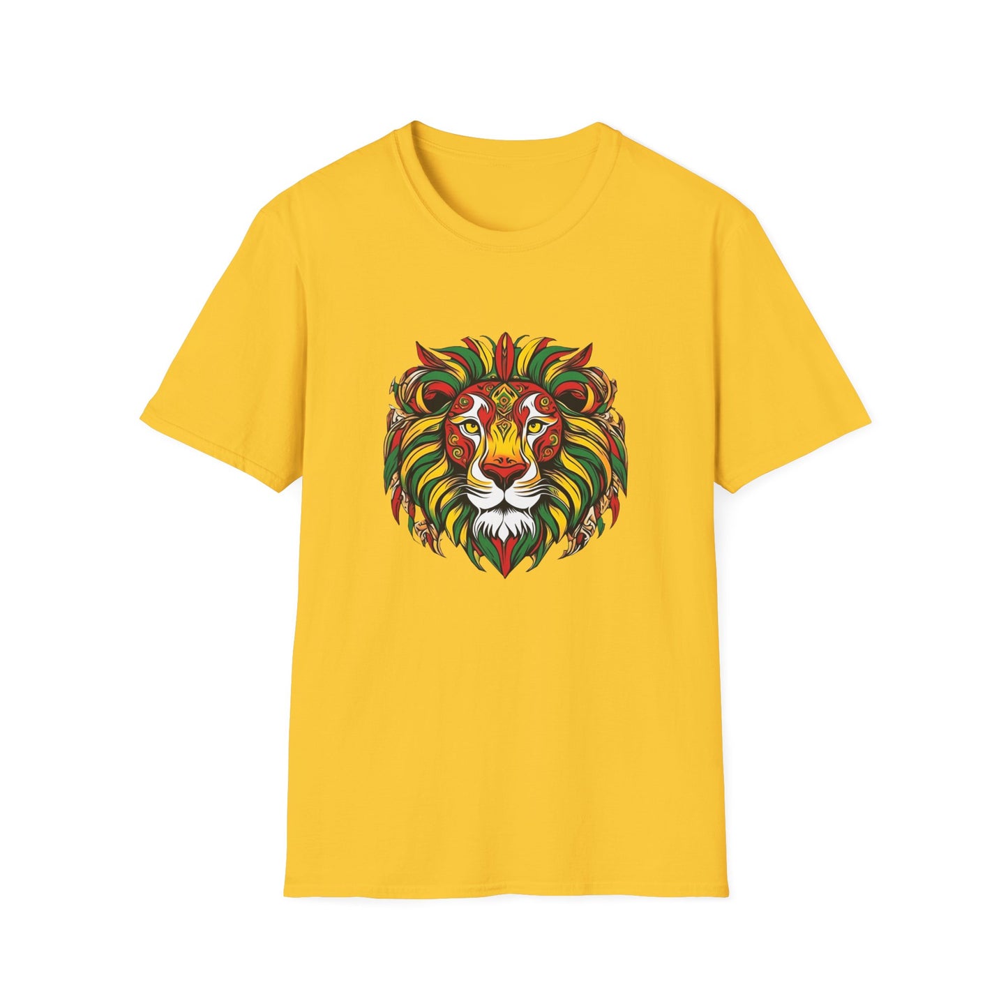 Reggae Lion T-Shirt | Unisex Softstyle