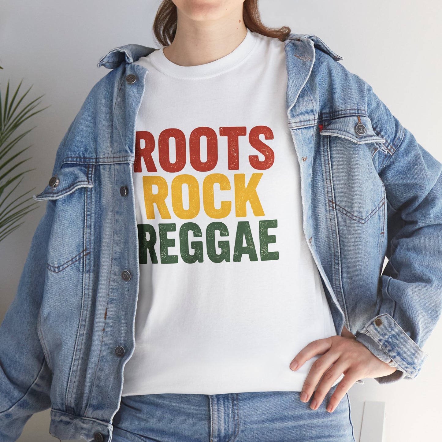 Reggae Roots Rock Tee – Vintage Rasta Music Graphic Shirt