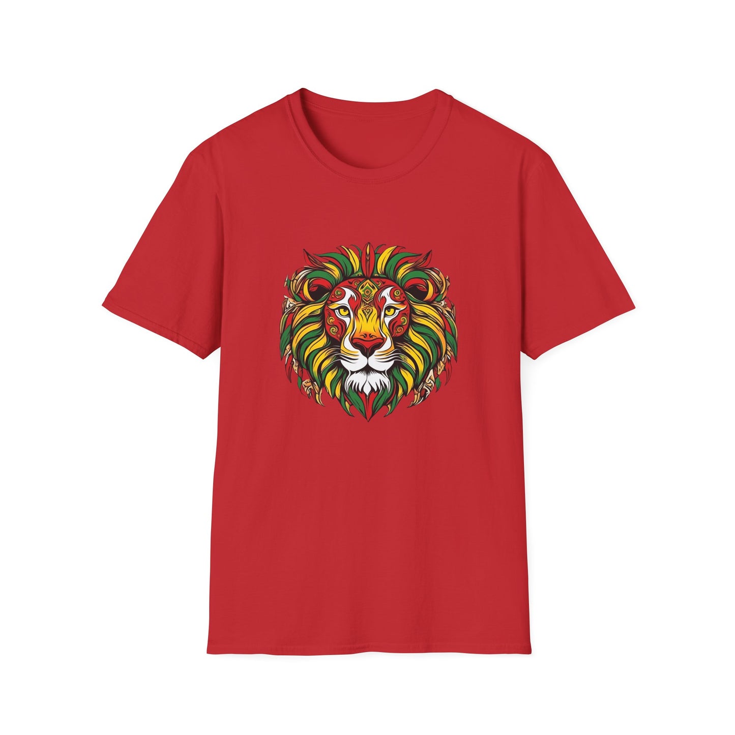 Reggae Lion T-Shirt | Unisex Softstyle