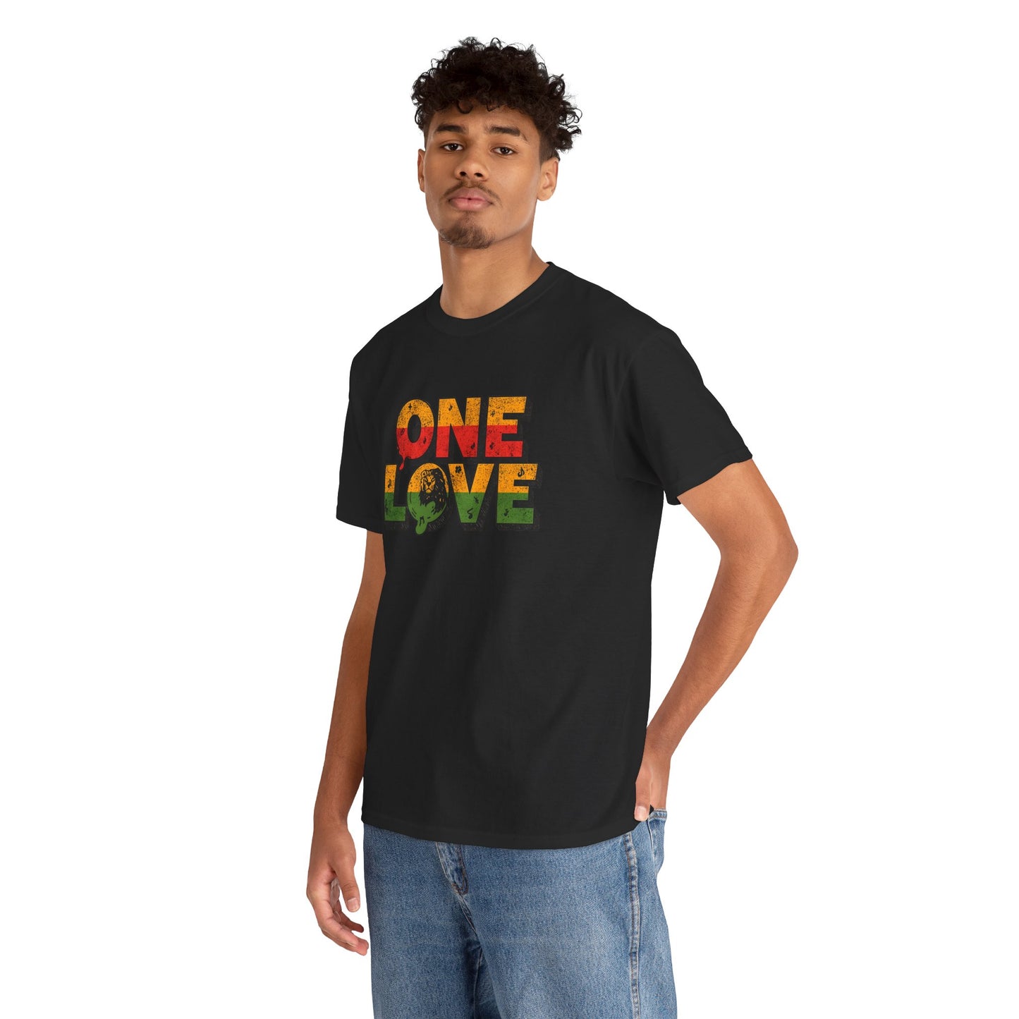 One Love T‑Shirt — Rasta Reggae Graphic Tee