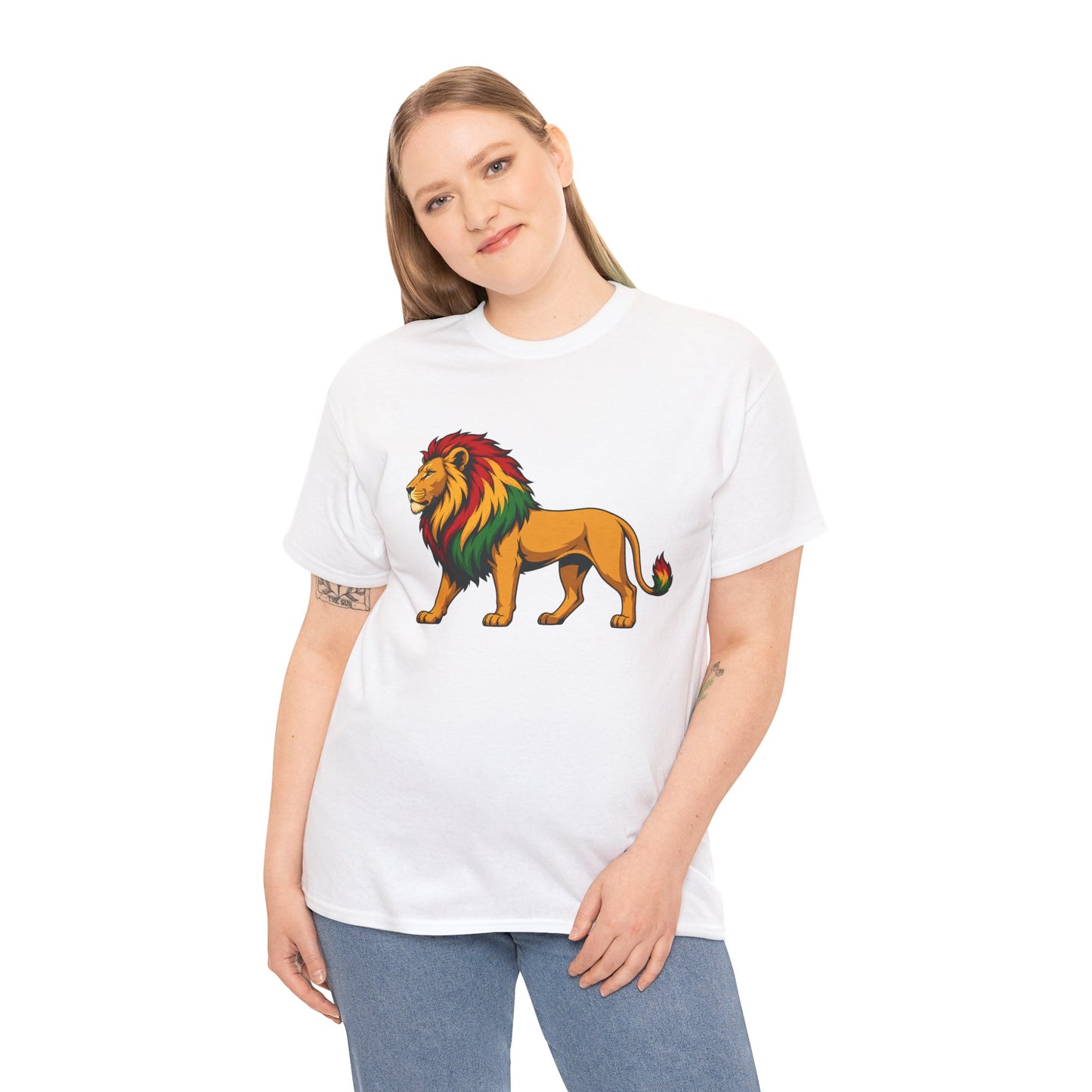 Rasta Mane Lion T-Shirt — Reggae Pride Graphic Tee