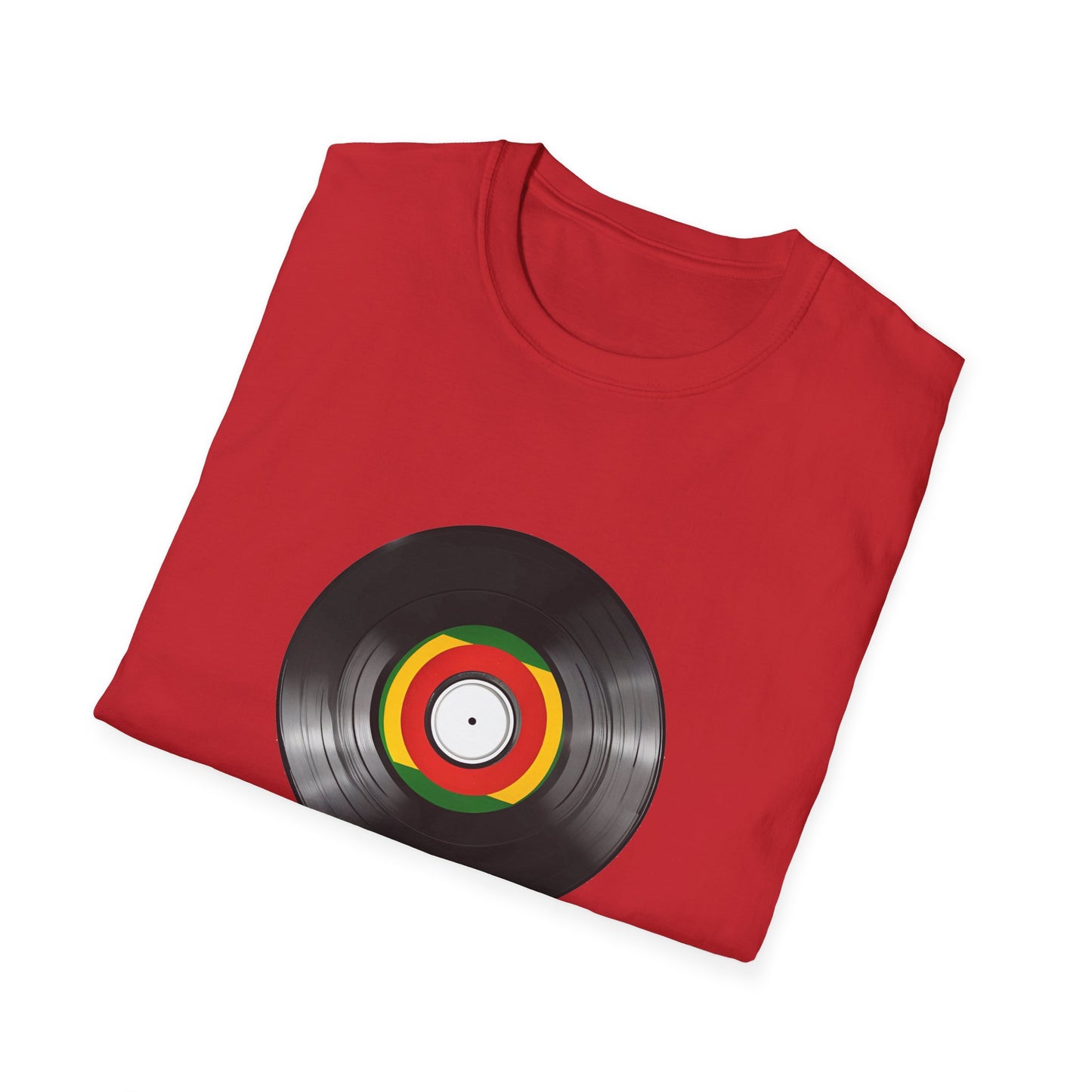 Reggae Vinyl T-Shirt | Unisex Softstyle