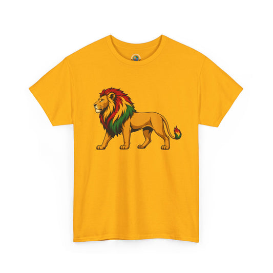 Rasta Mane Lion T-Shirt — Reggae Pride Graphic Tee
