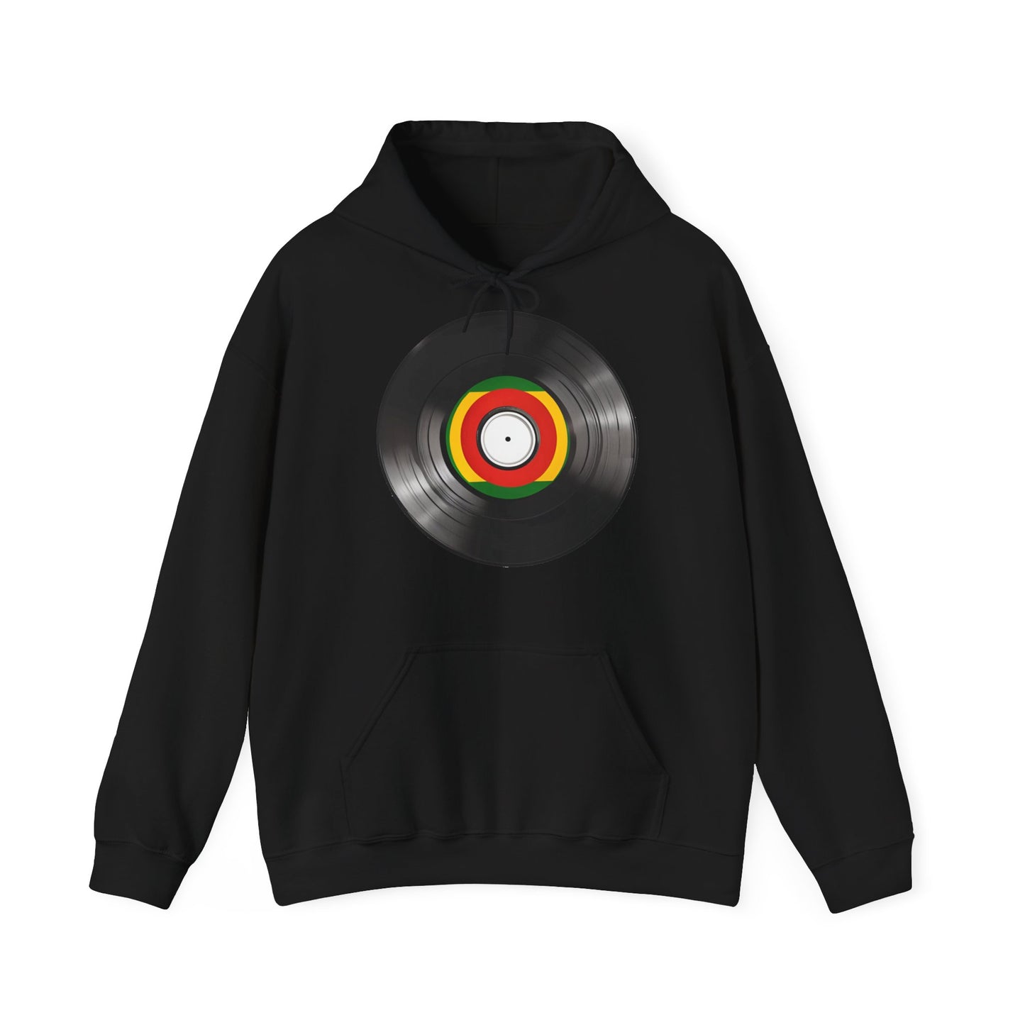 Reggae Vinyl Hooded Sweatshirt - Unisex Heavy Blend™