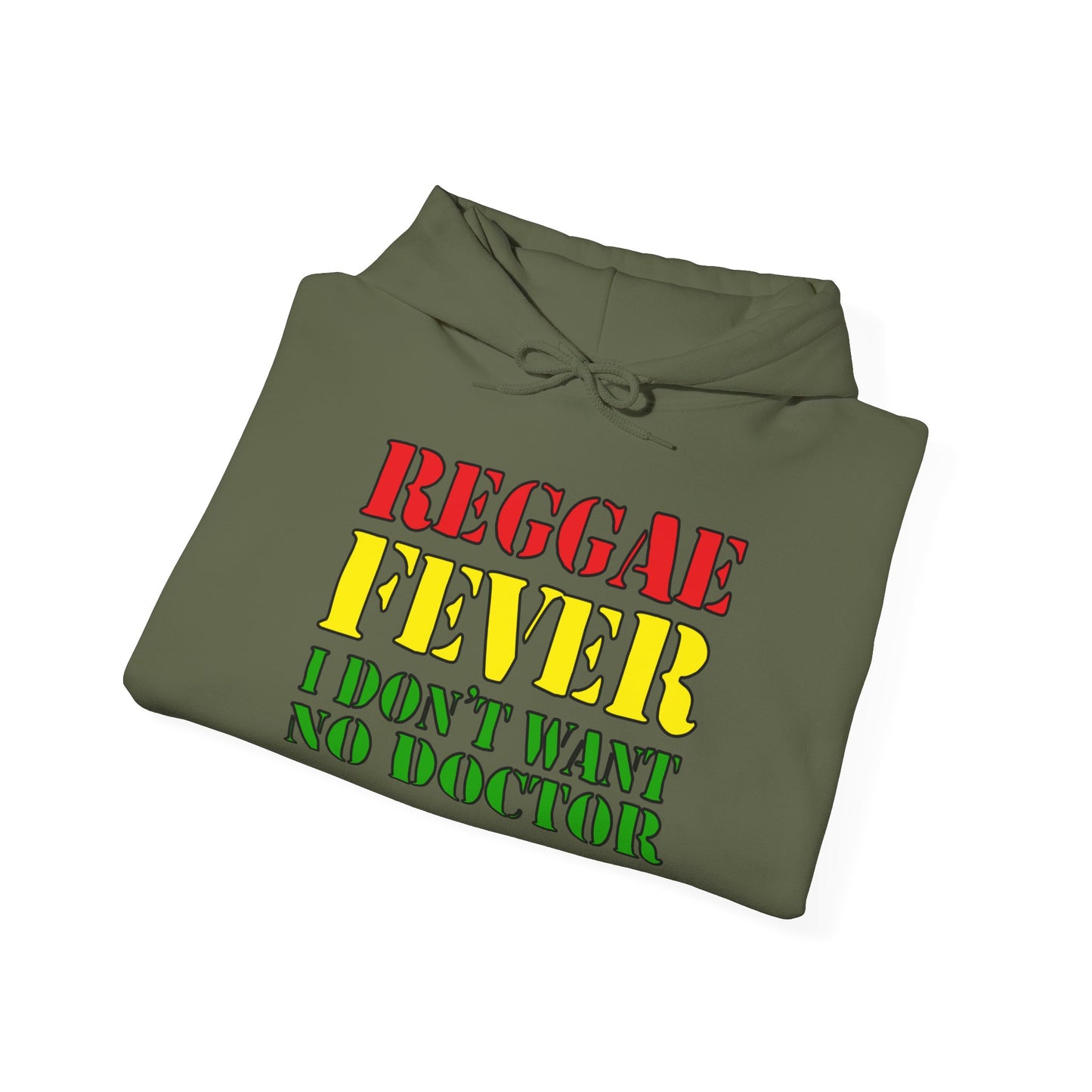 Reggae Fever Hooded Sweatshirt | Unisex Heavy Blend™