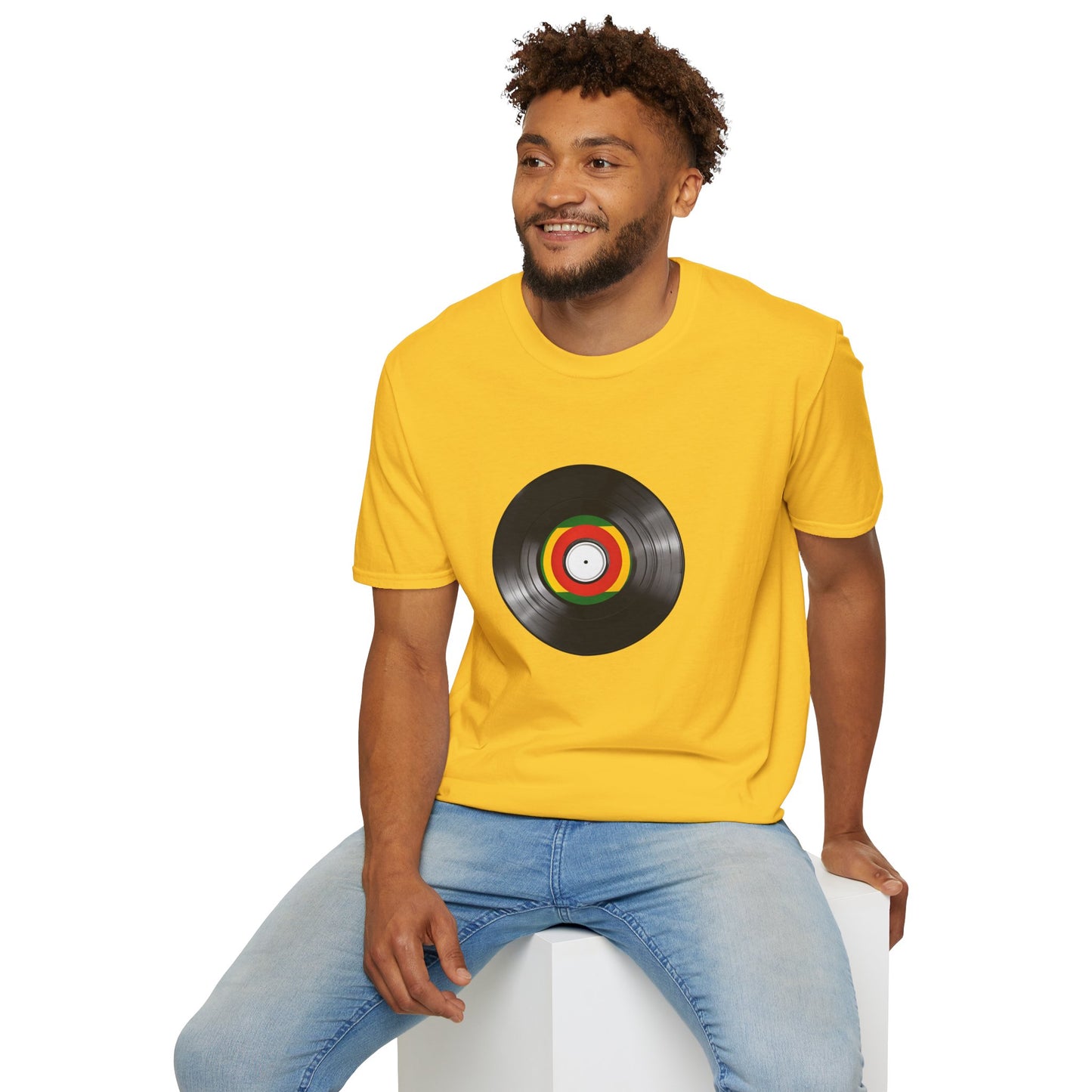 Reggae Vinyl T-Shirt | Unisex Softstyle