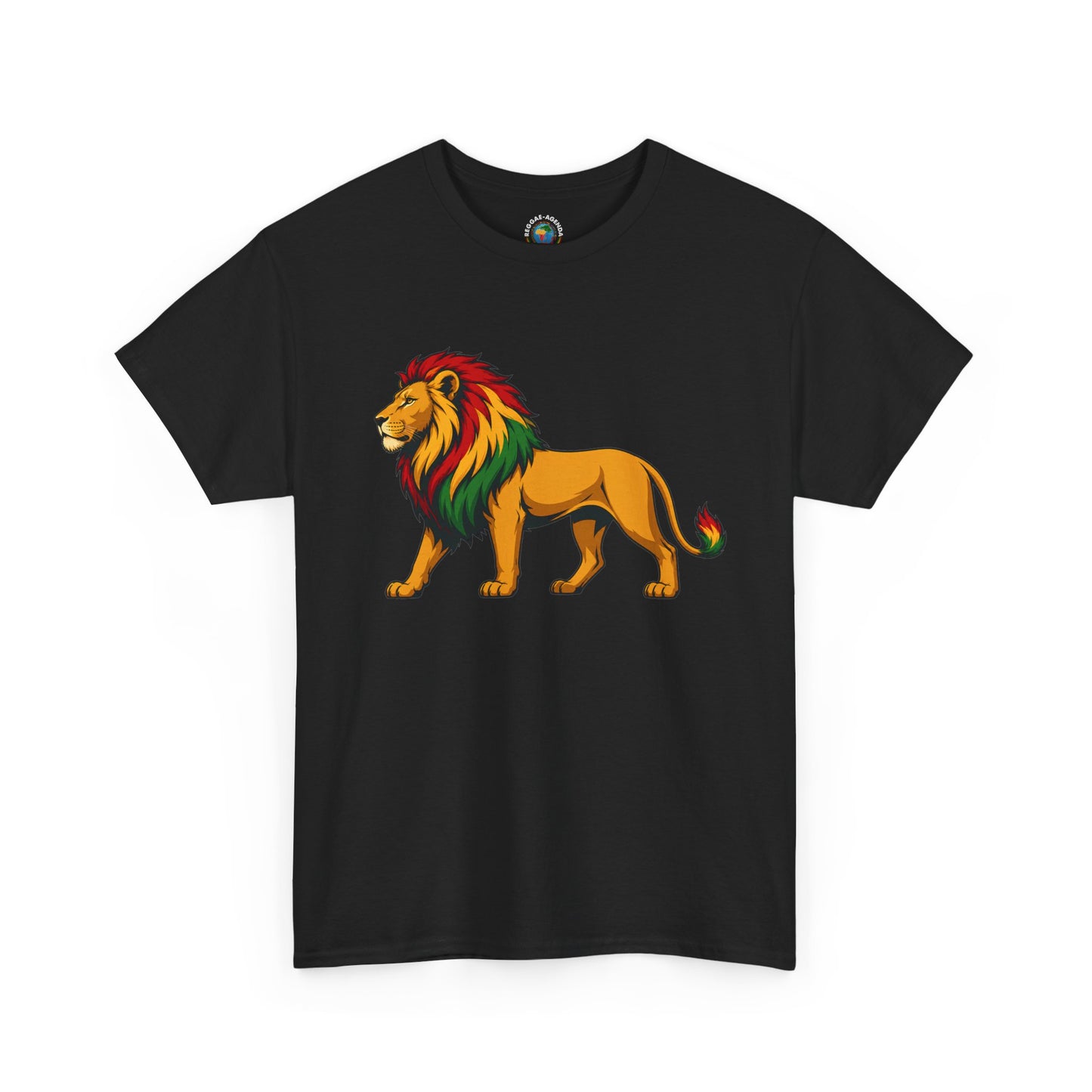 Rasta Mane Lion T-Shirt — Reggae Pride Graphic Tee