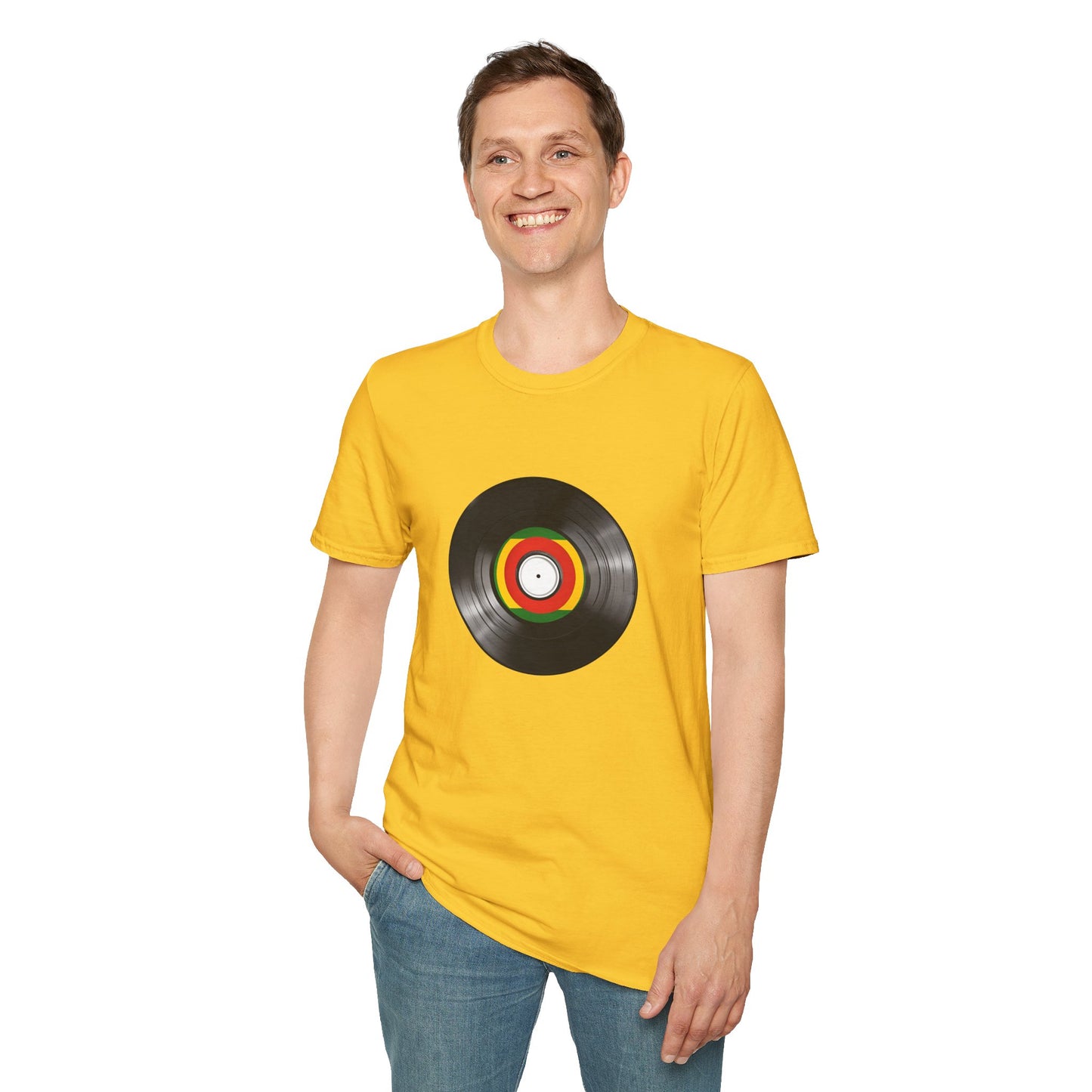 Reggae Vinyl T-Shirt | Unisex Softstyle