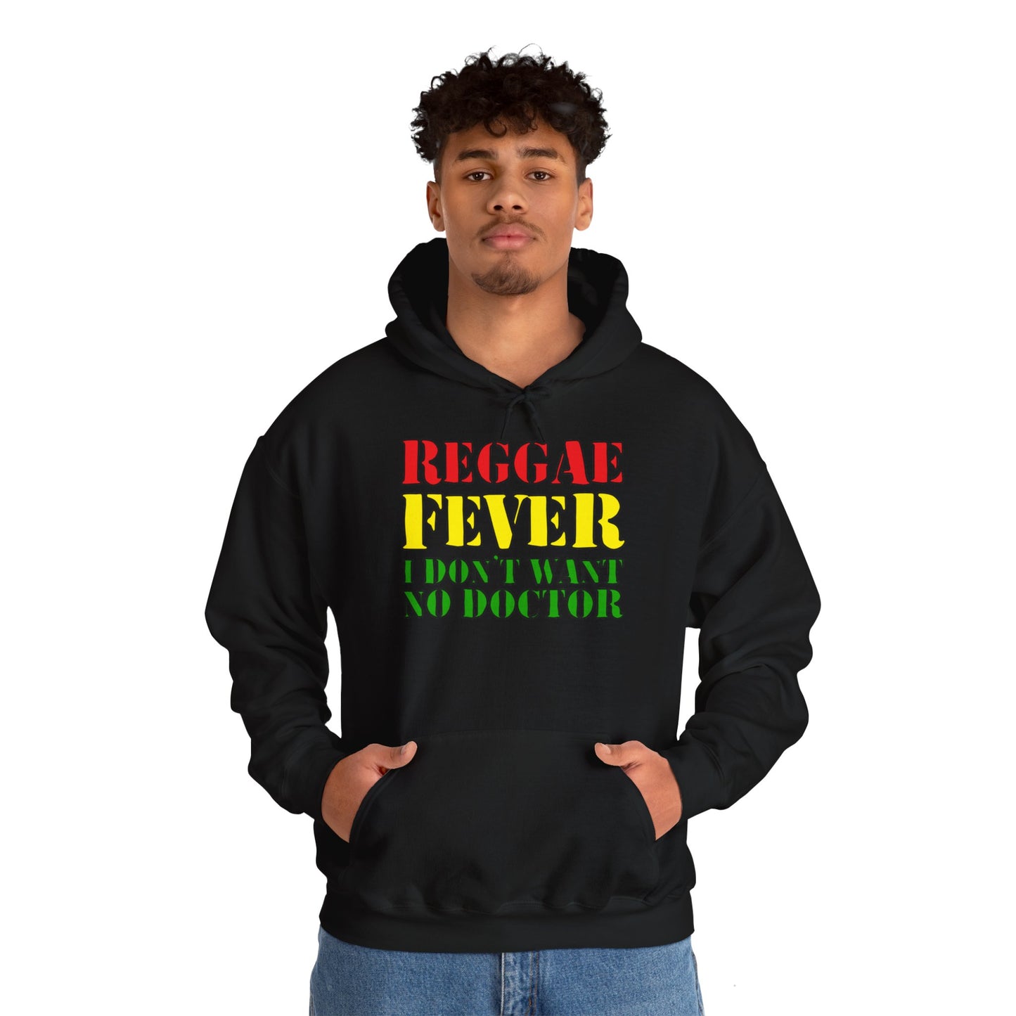 Reggae Fever Hooded Sweatshirt | Unisex Heavy Blend™