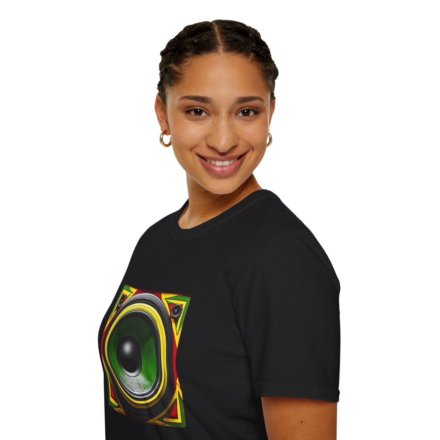 Reggae Speaker T-Shirt | Unisex Softstyle