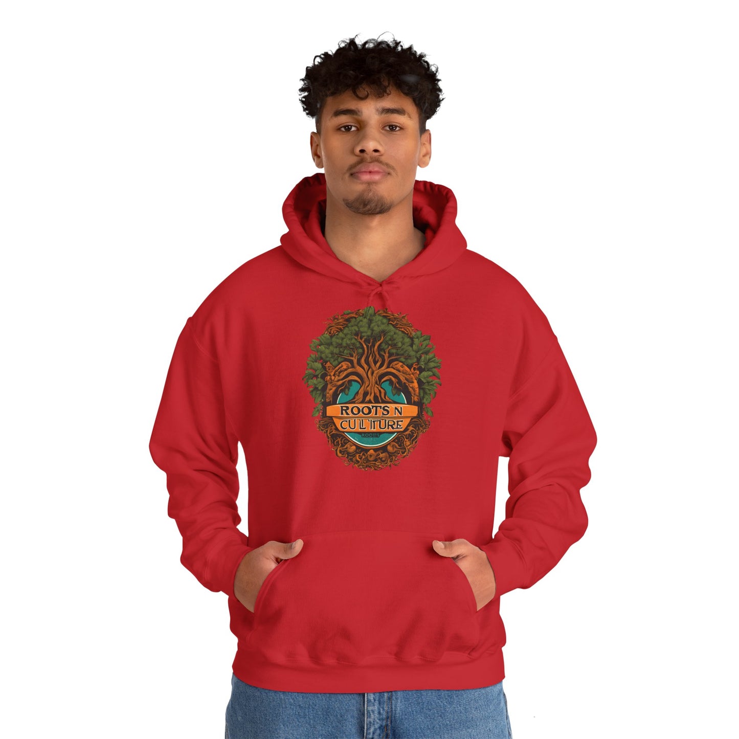 Roots & Culture Hooded Sweatshirt - Unisex Heavy Blend™