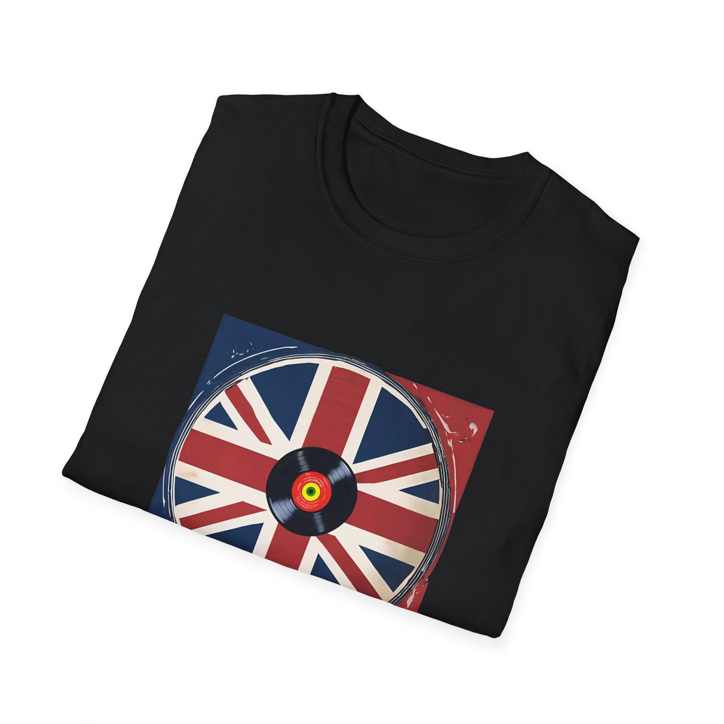 Reggae Vinyl UK T-Shirt | Unisex Softstyle