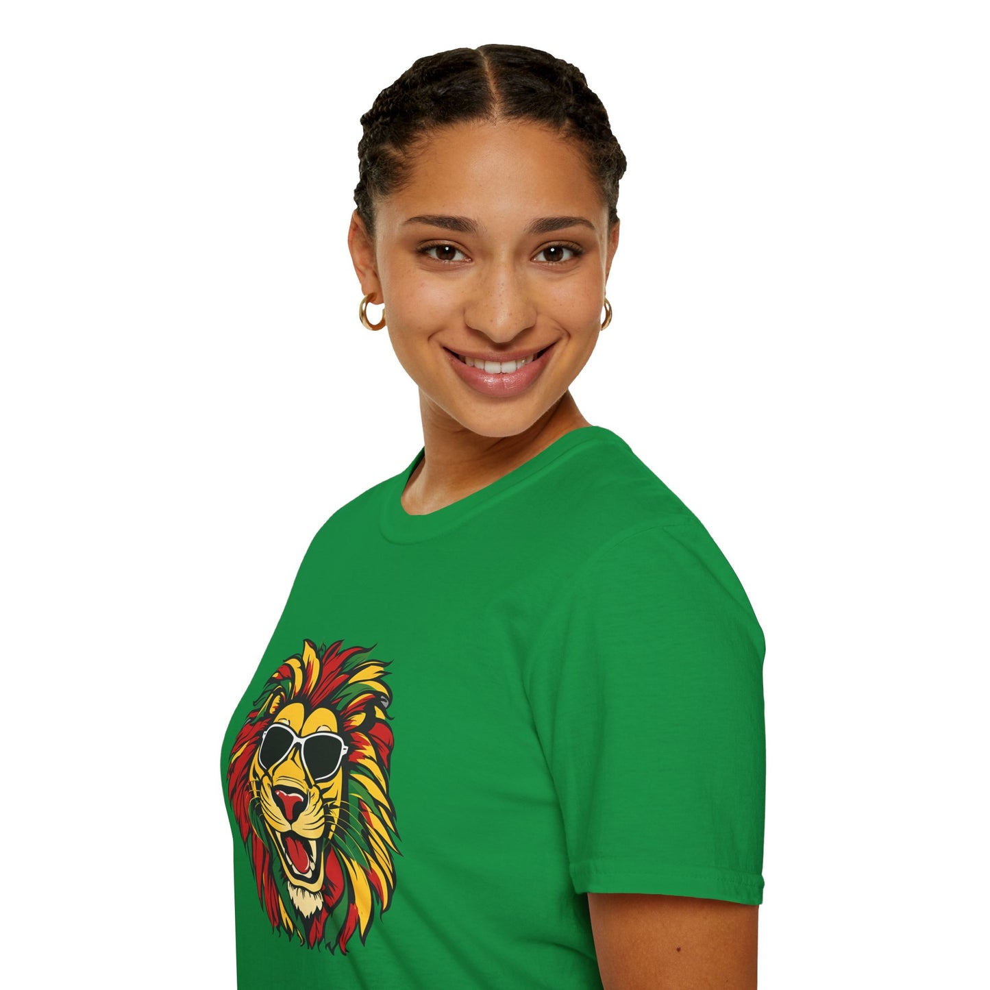 Reggae Lion T-Shirt | Unisex Softstyle