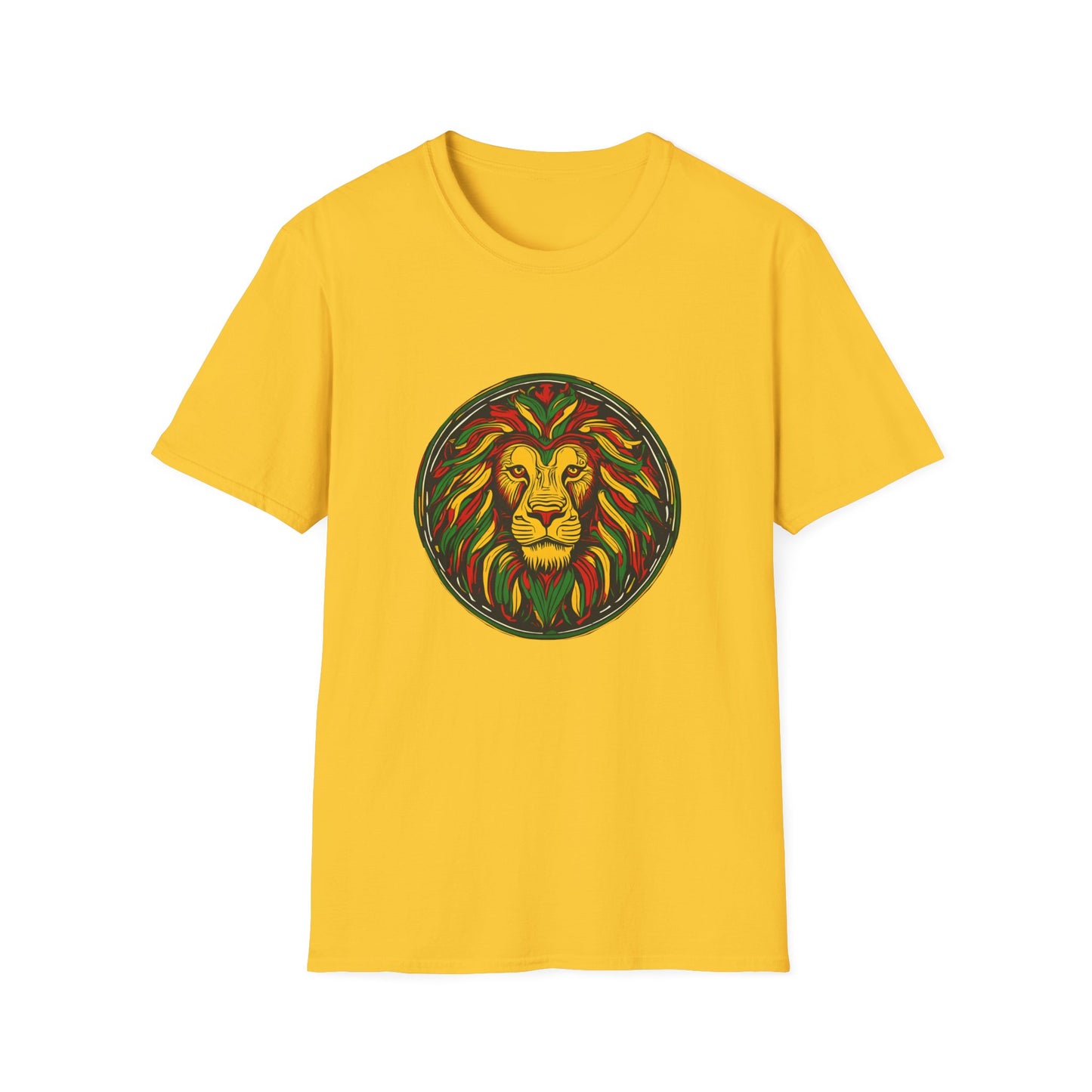 Lion Reggae T-Shirt | Unisex Softstyle