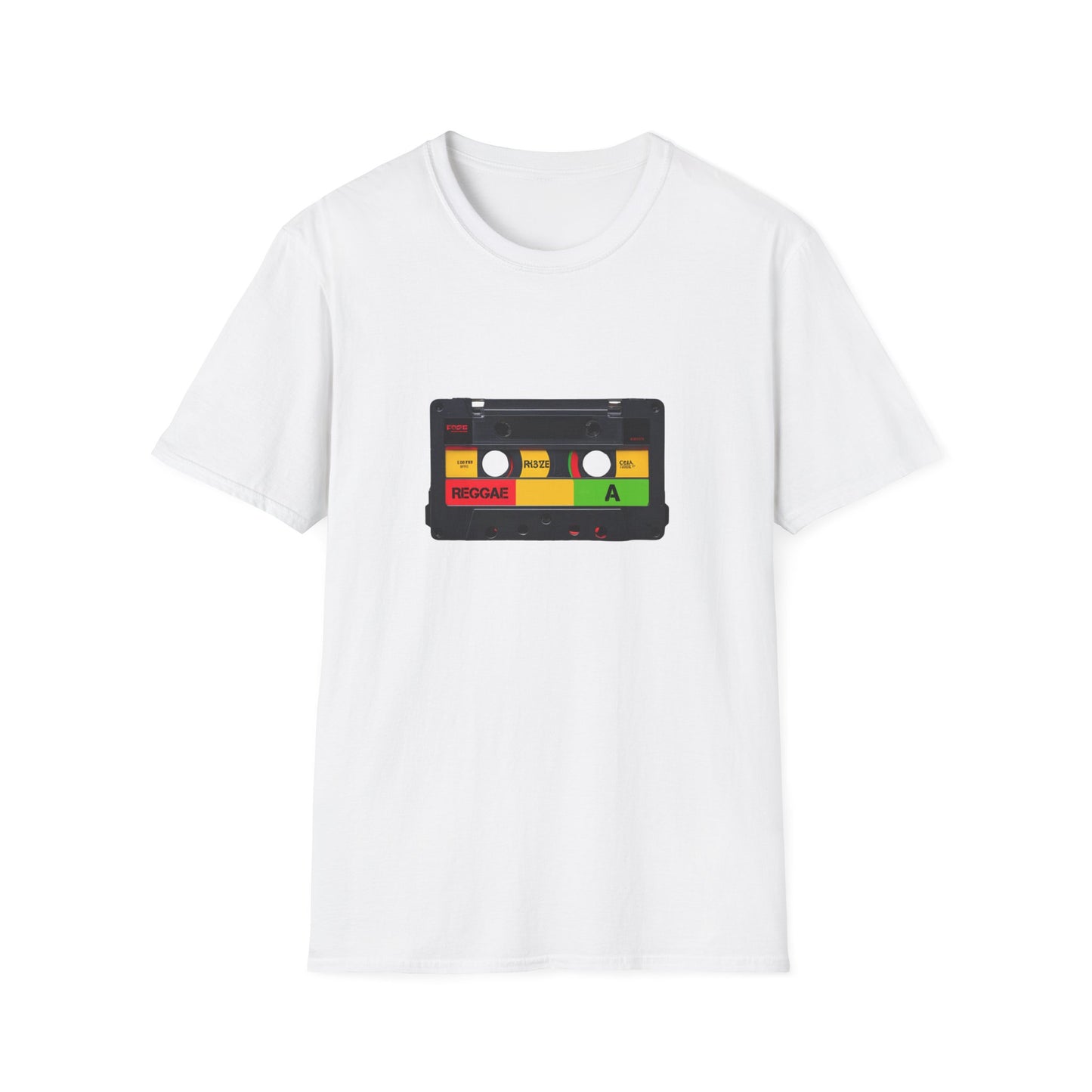 Cassette Tape Reggae T-Shirt | Unisex Softstyle