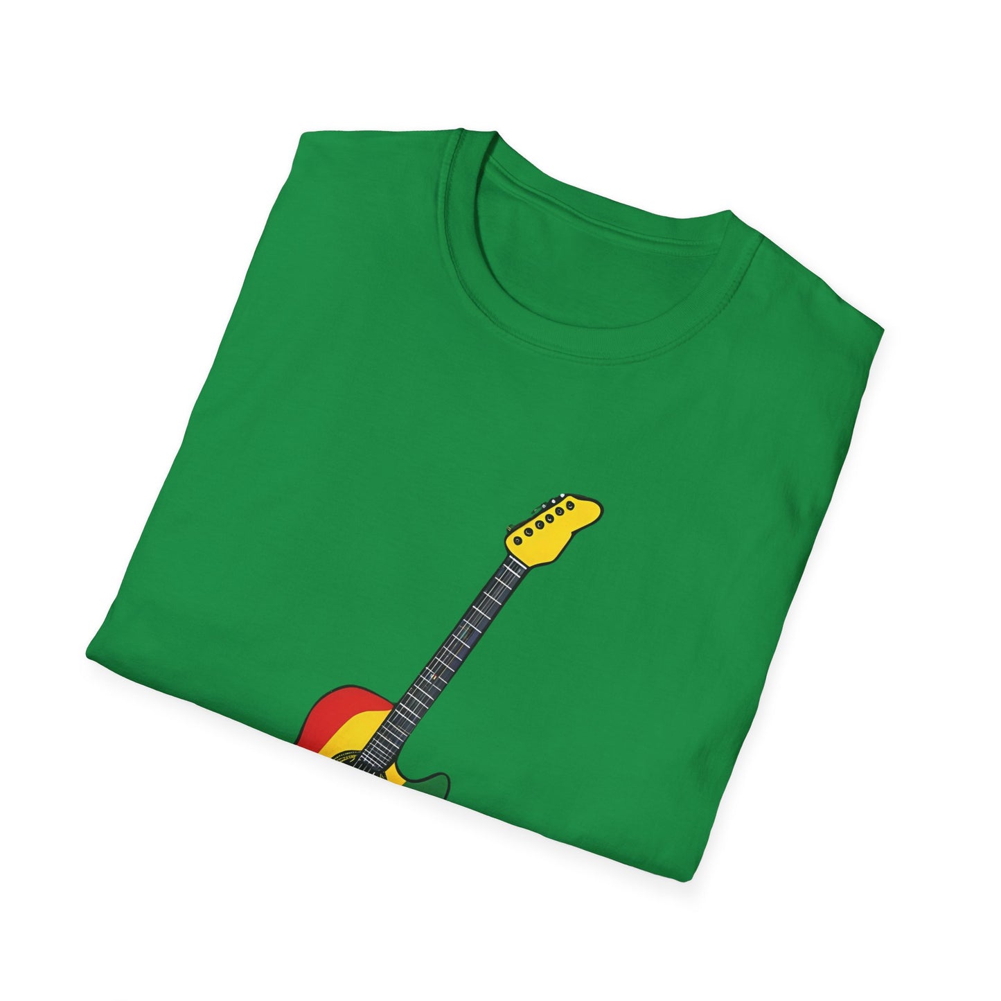 Reggae Guitar T-Shirt | Unisex Softstyle