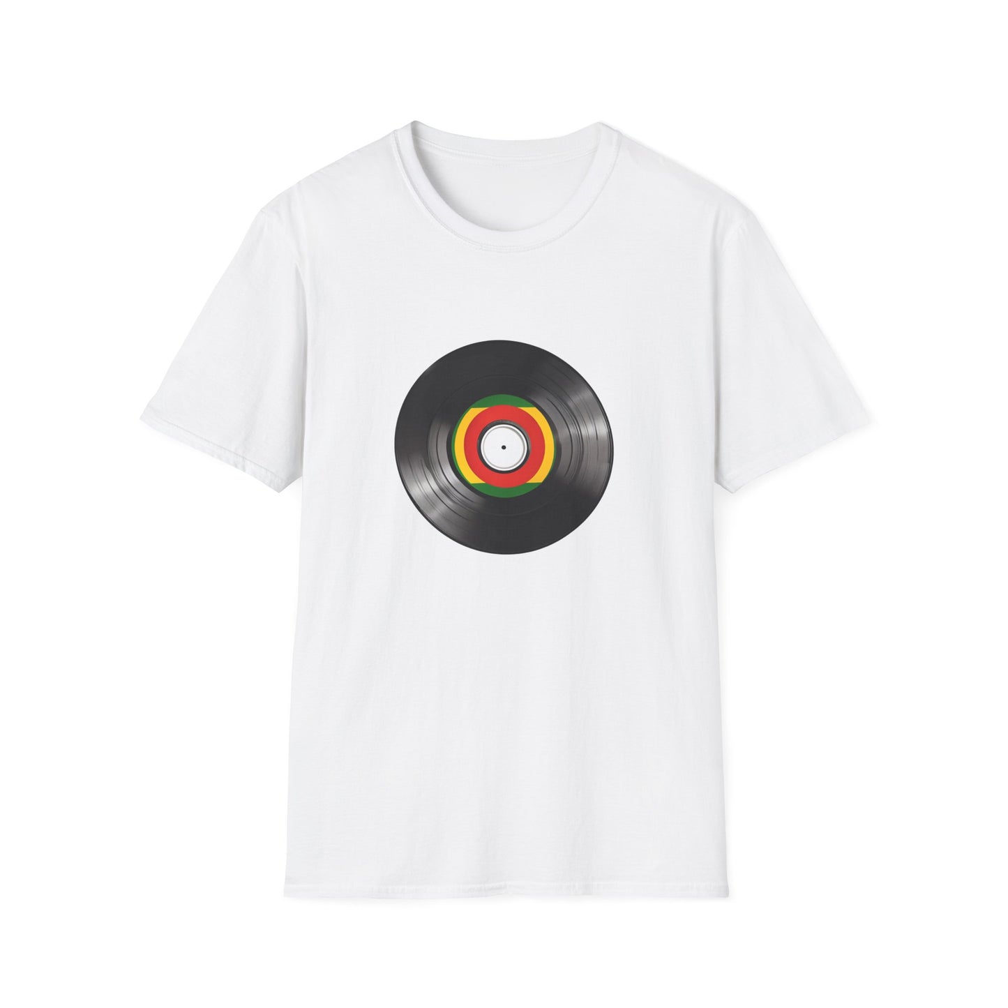 Reggae Vinyl T-Shirt | Unisex Softstyle