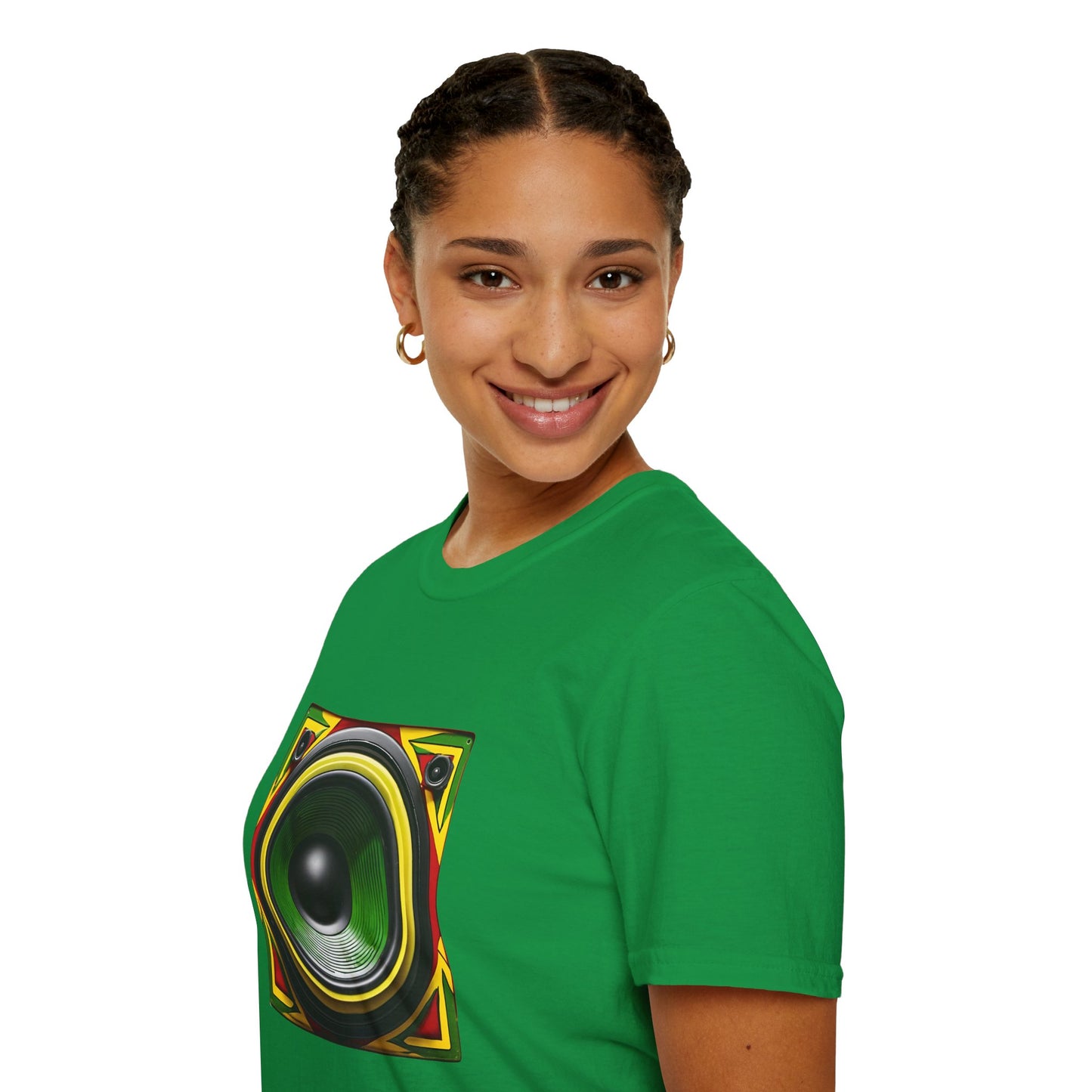 Reggae Speaker T-Shirt | Unisex Softstyle