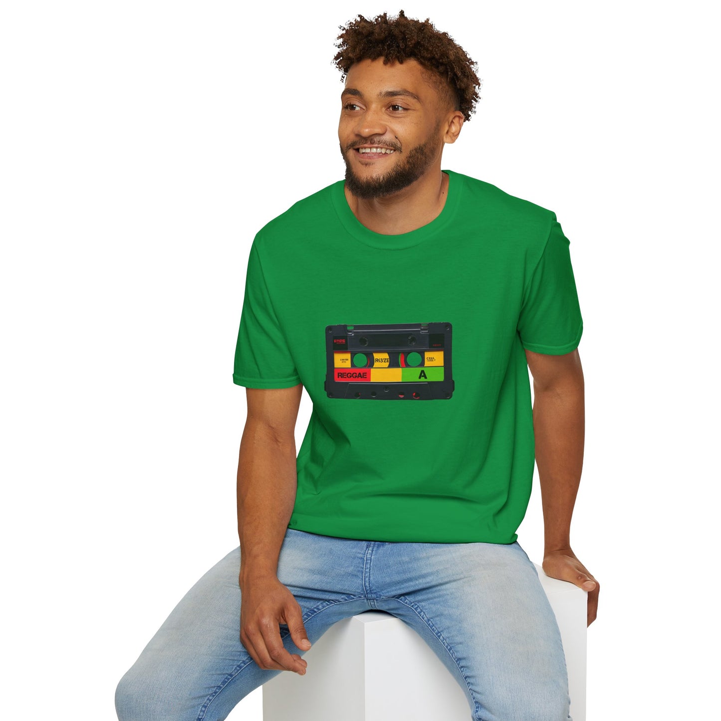 Cassette Tape Reggae T-Shirt | Unisex Softstyle