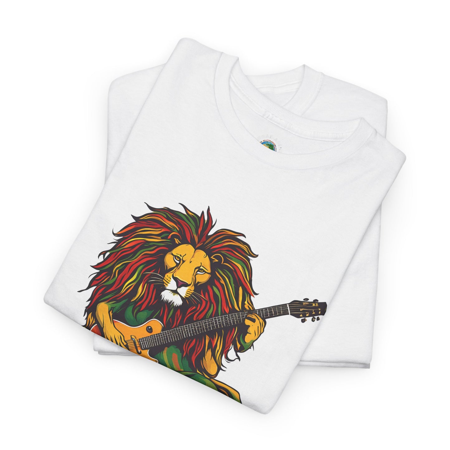 Reggae Lion Guitar - Lion Classic T-Shirt
