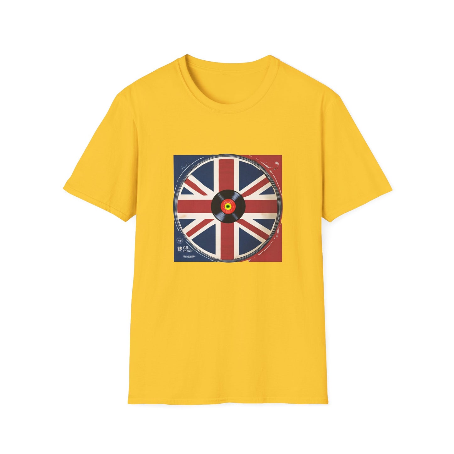 Reggae Vinyl UK T-Shirt | Unisex Softstyle