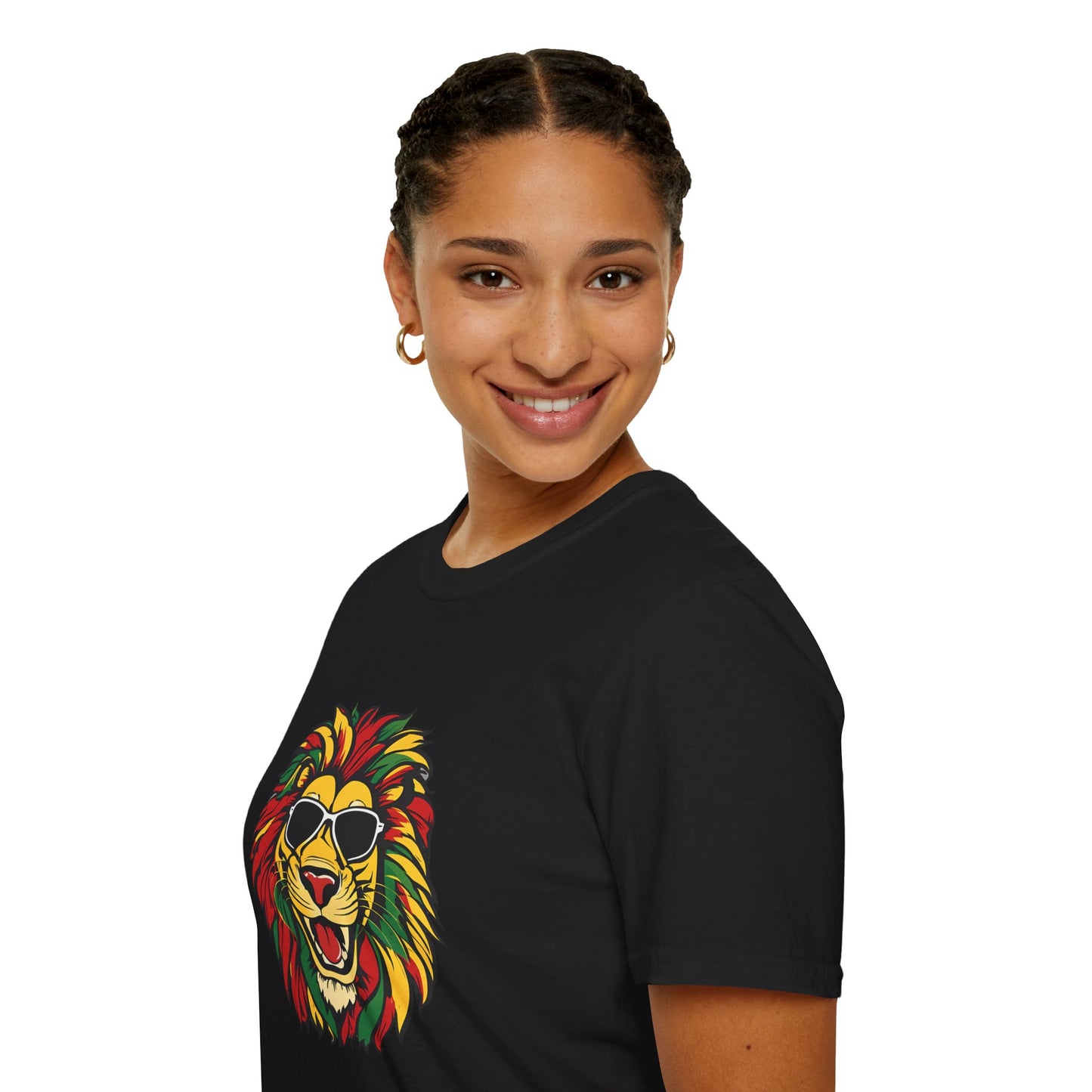 Reggae Lion T-Shirt | Unisex Softstyle