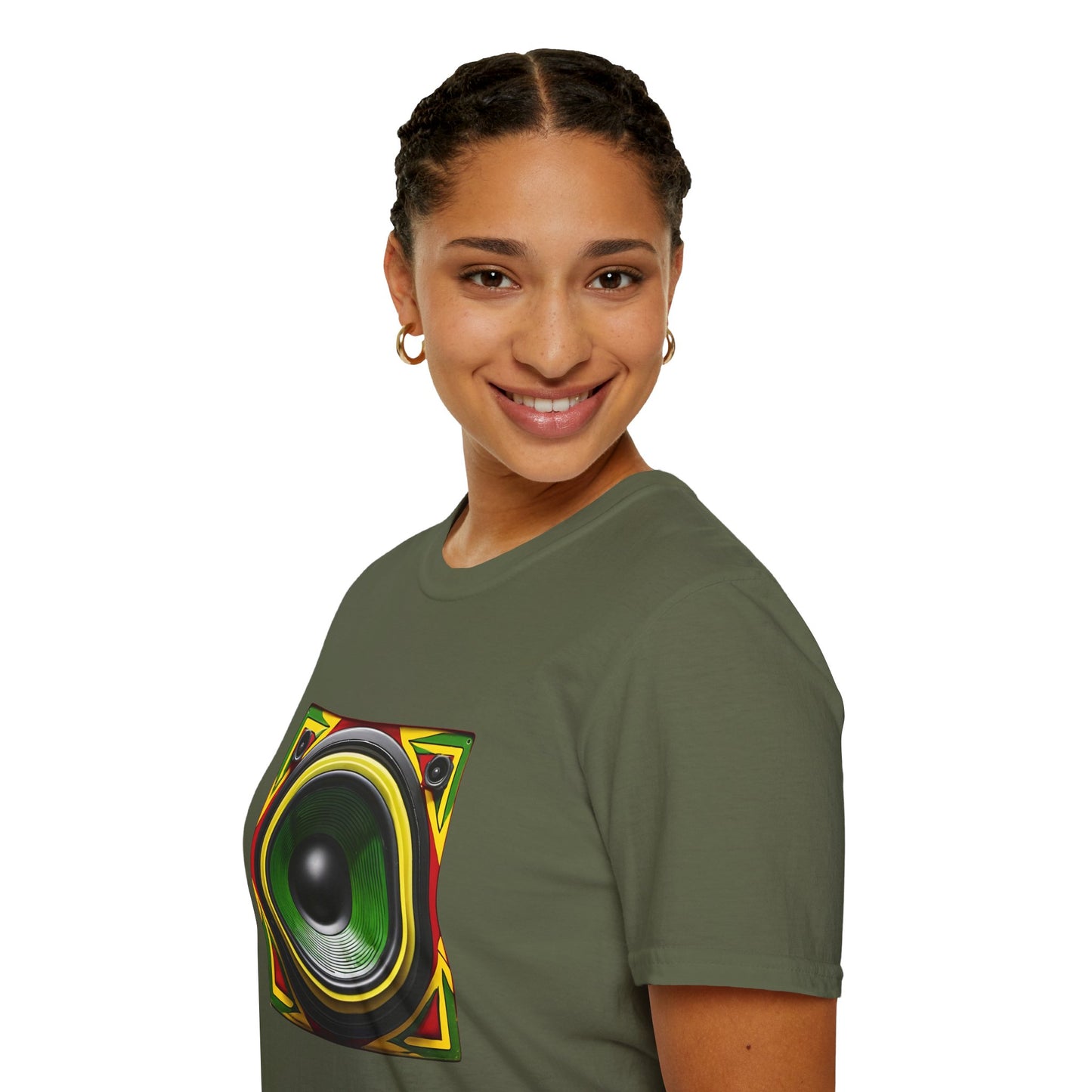 Reggae Speaker T-Shirt | Unisex Softstyle