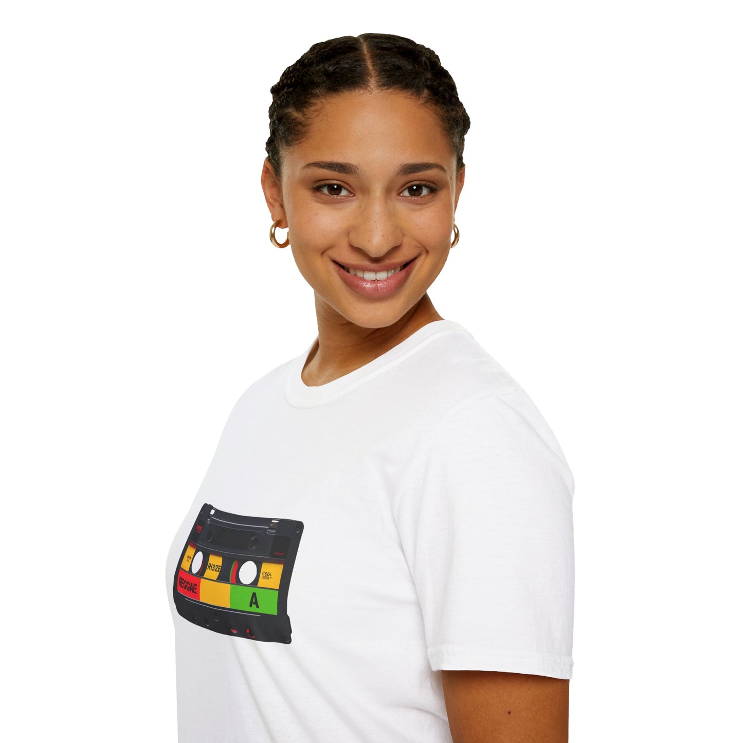 Cassette Tape Reggae T-Shirt | Unisex Softstyle