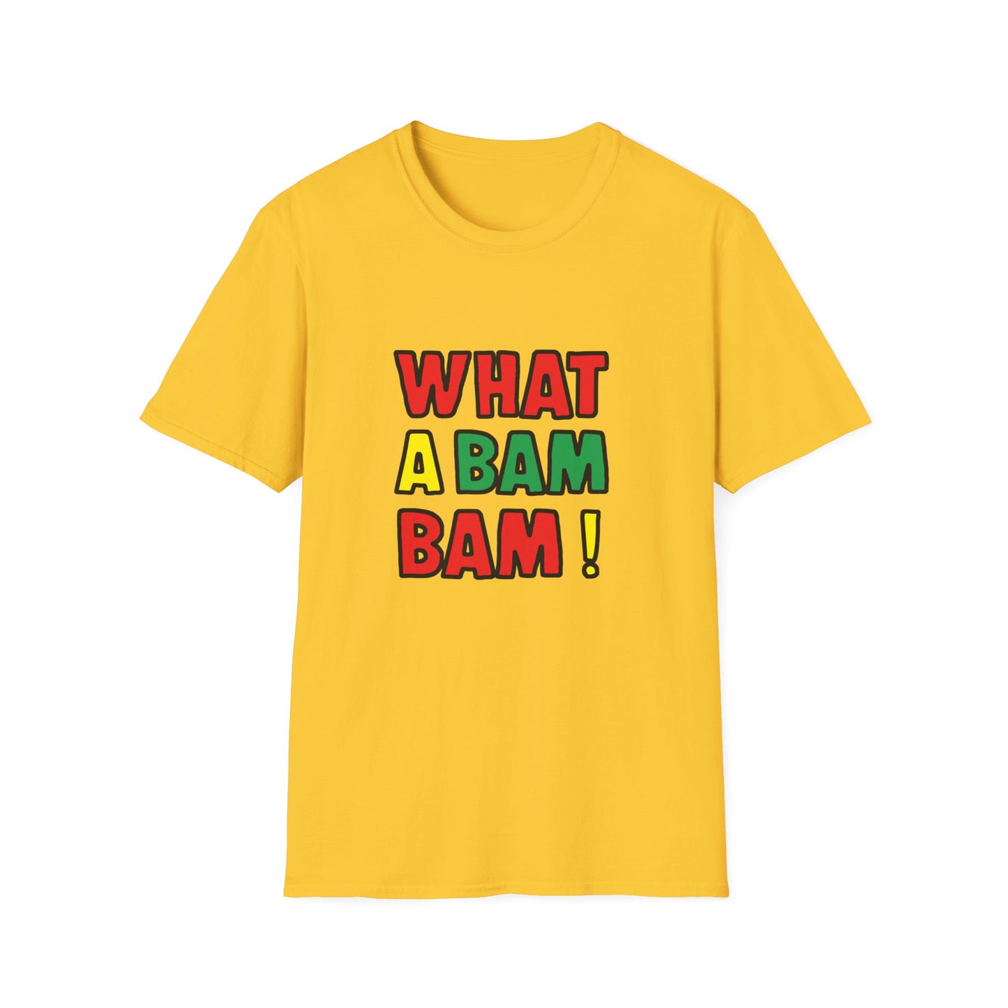 (What a) Bam Bam T-Shirt | Unisex Softstyle