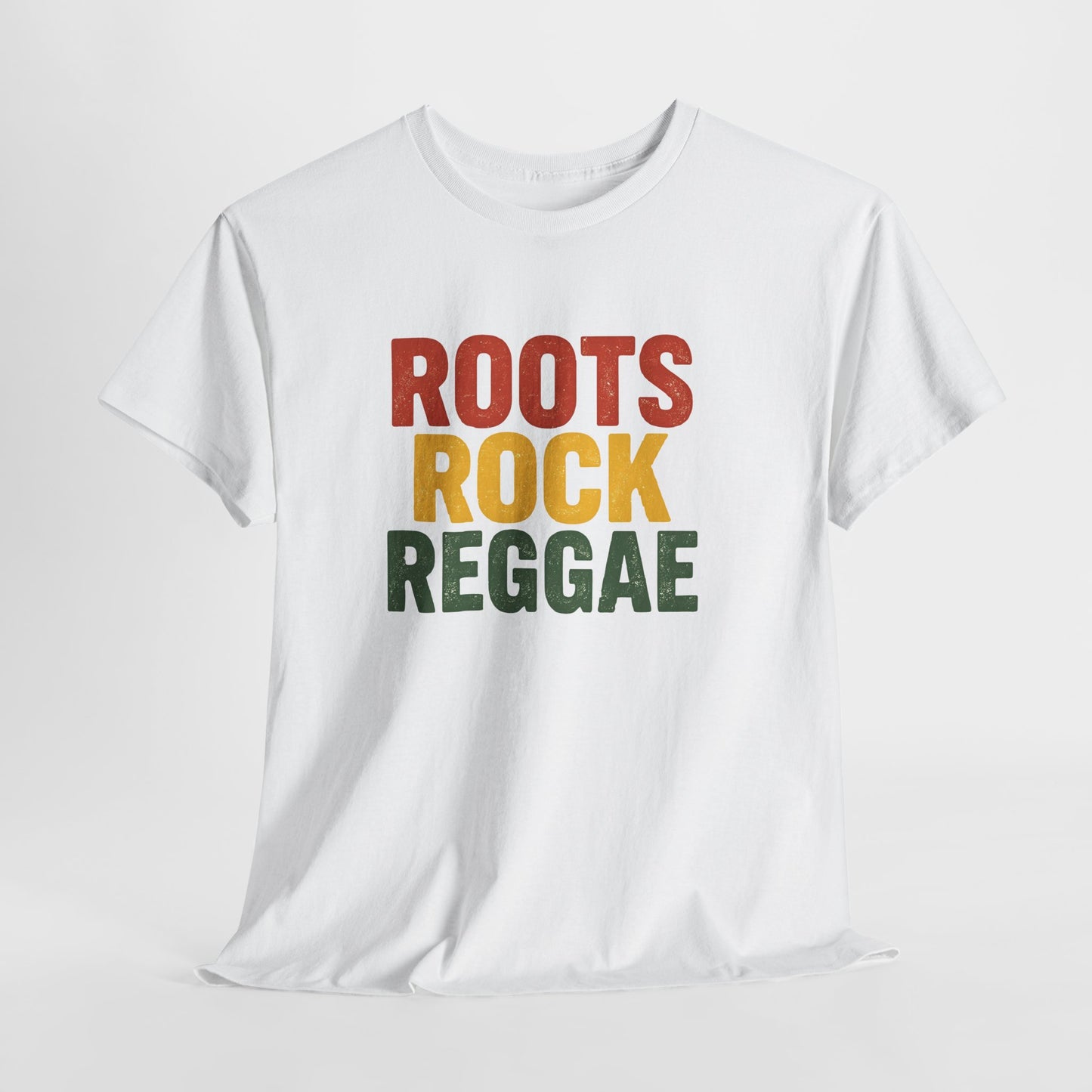 Reggae Roots Rock Tee – Vintage Rasta Music Graphic Shirt