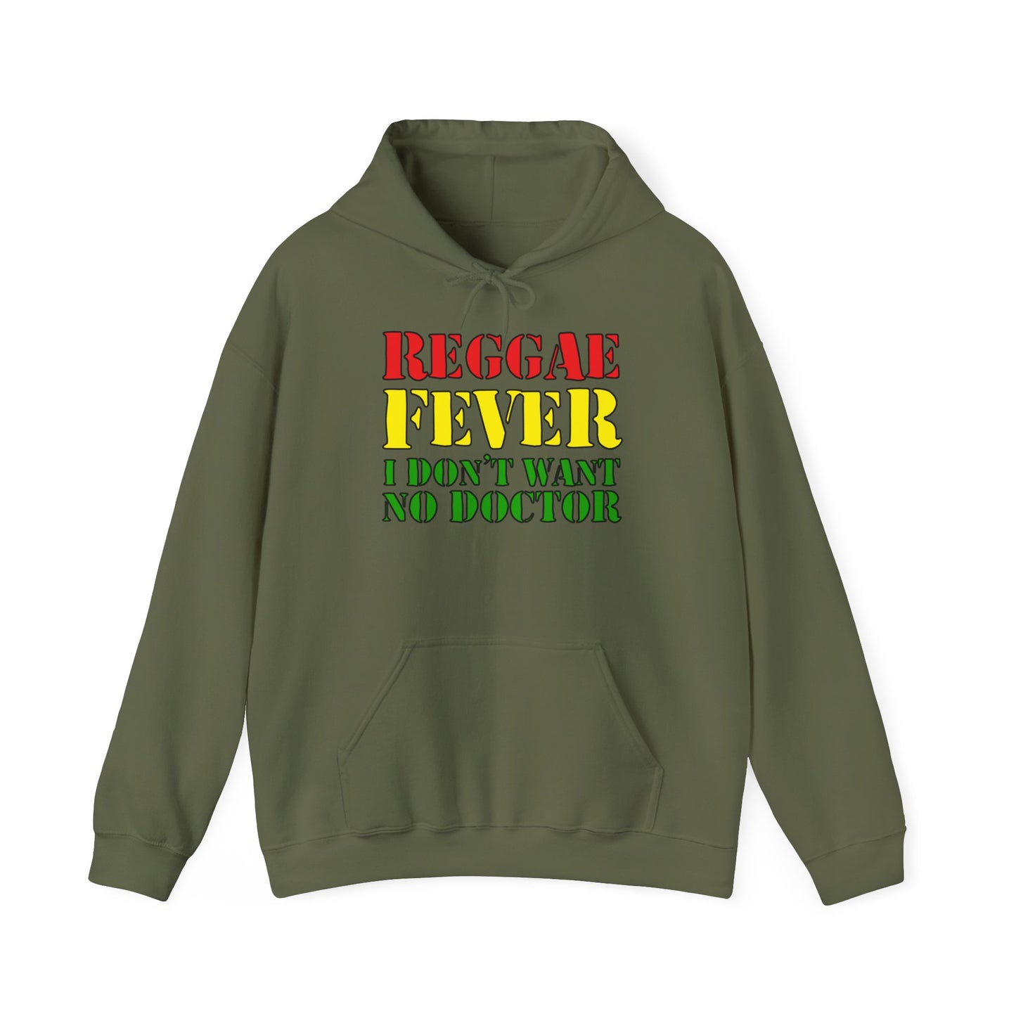 Reggae Fever Hooded Sweatshirt | Unisex Heavy Blend™