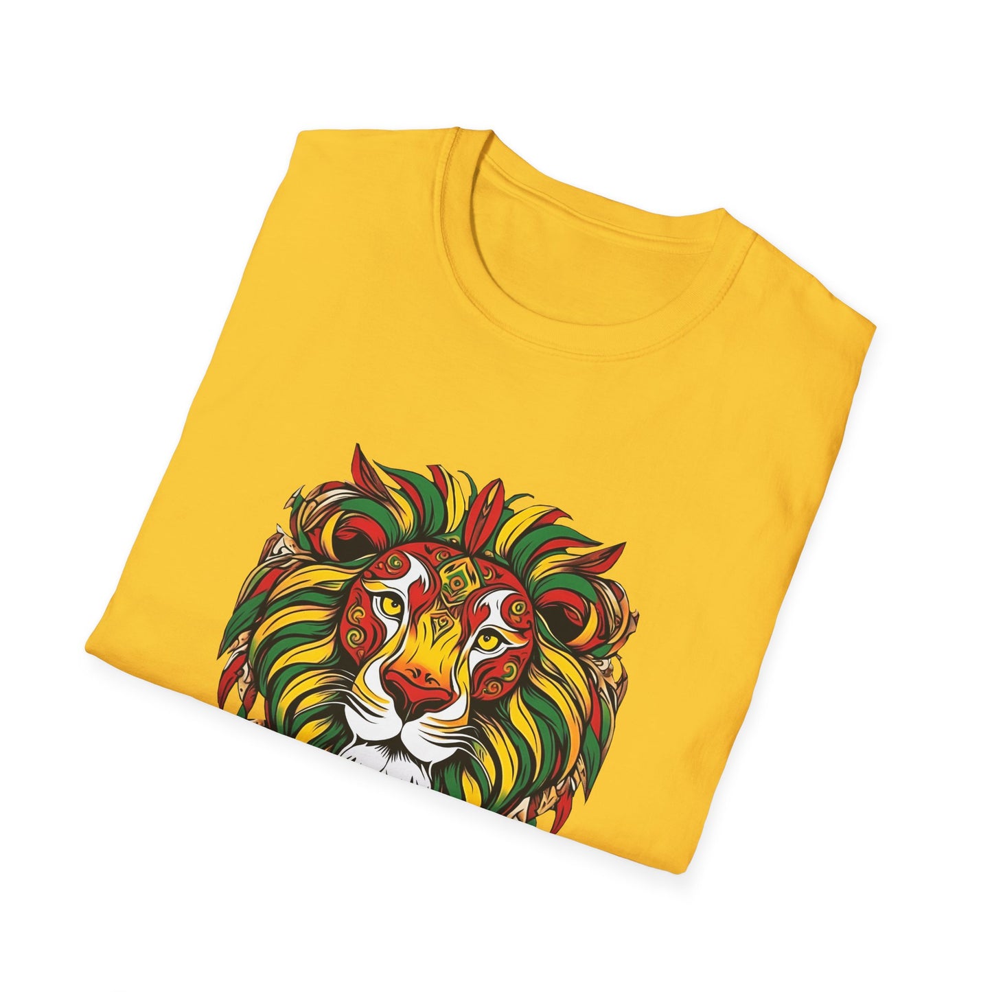 Reggae Lion T-Shirt | Unisex Softstyle