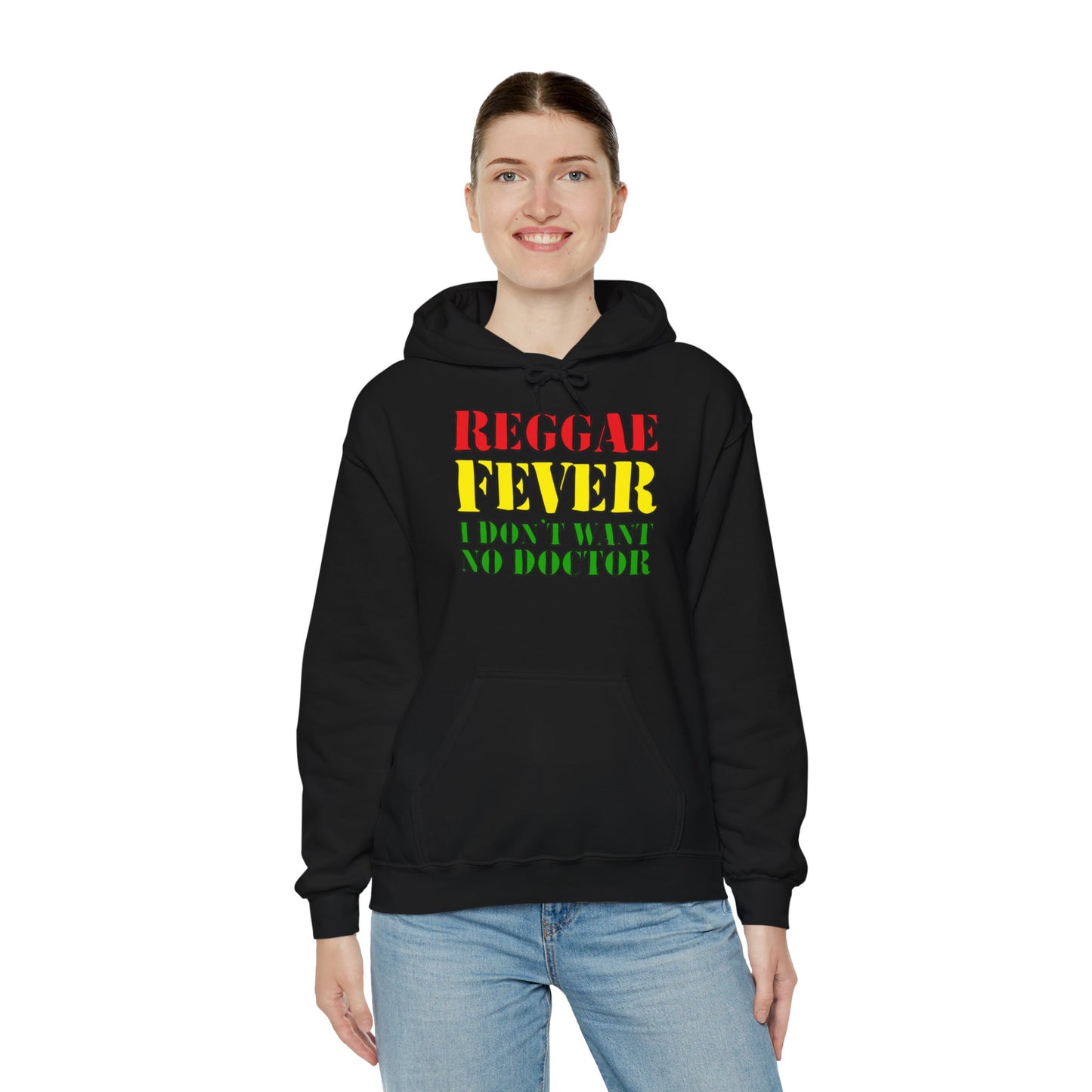 Reggae Fever Hooded Sweatshirt | Unisex Heavy Blend™