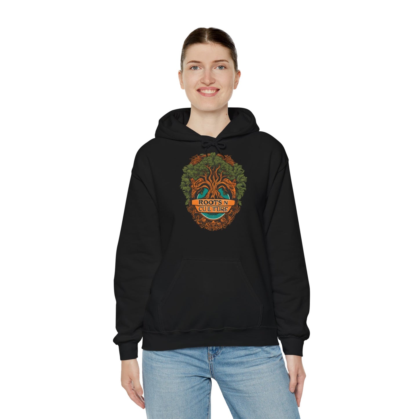 Roots & Culture Hooded Sweatshirt - Unisex Heavy Blend™