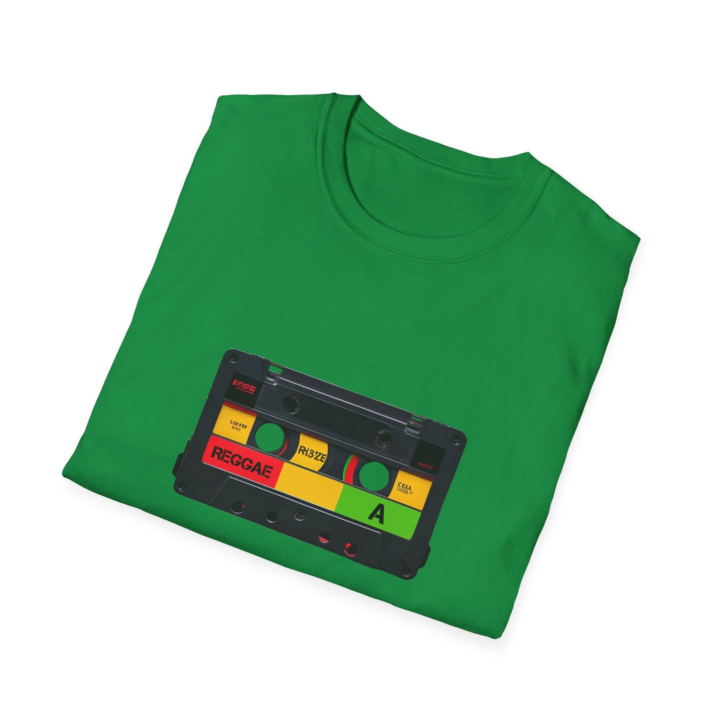 Cassette Tape Reggae T-Shirt | Unisex Softstyle