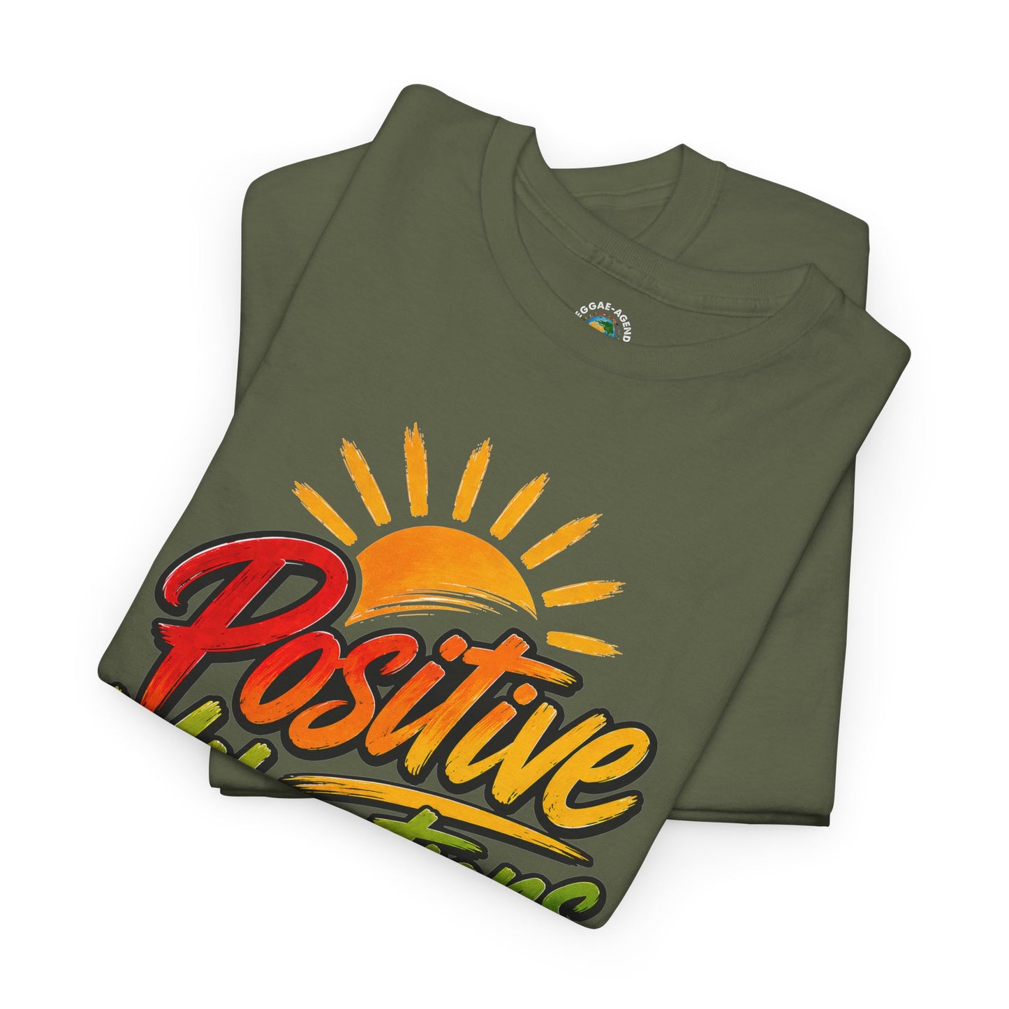Positive Vibrations Tee — Retro Sunshine Graphic T-Shirt
