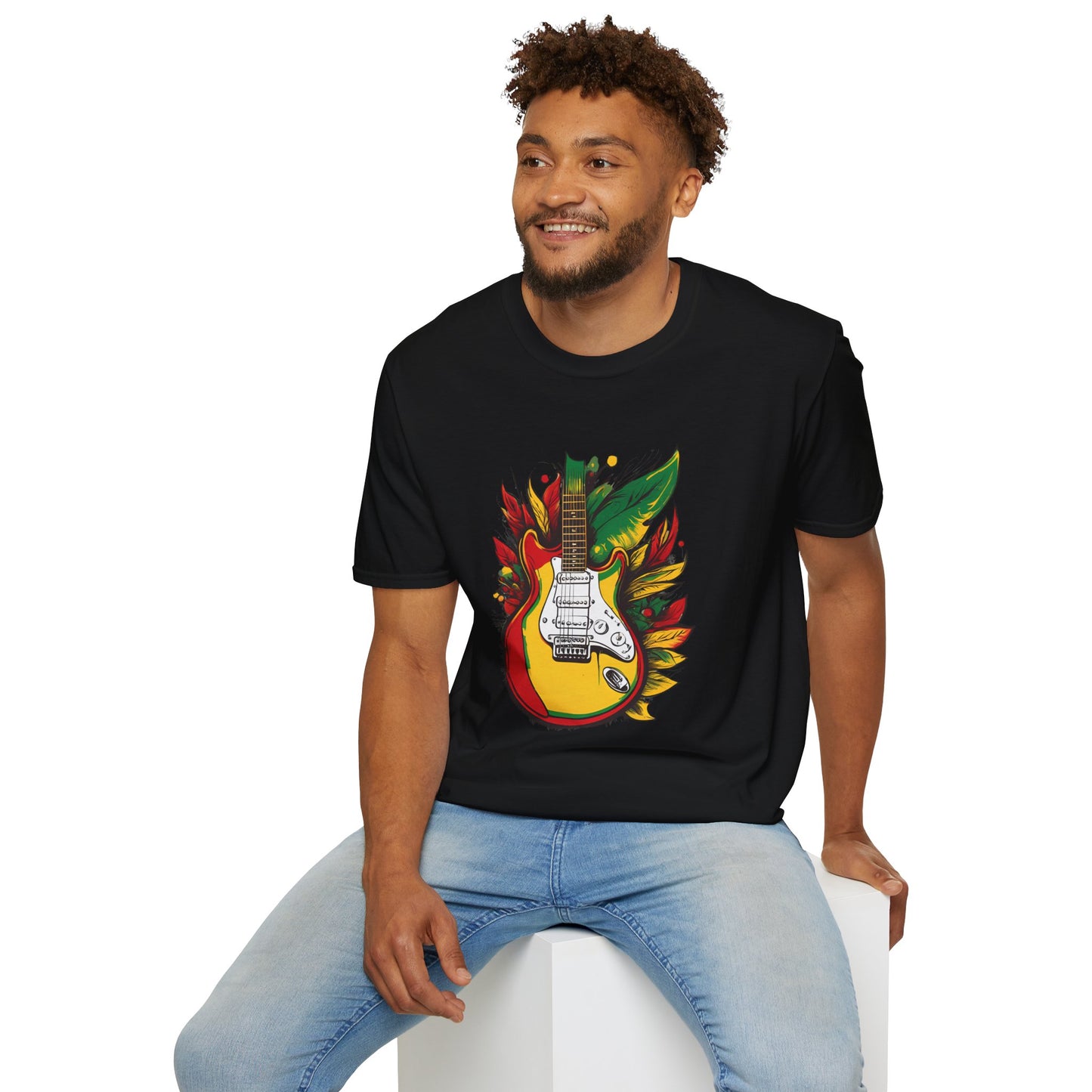 Reggae Guitar T-Shirt | Unisex Softstyle