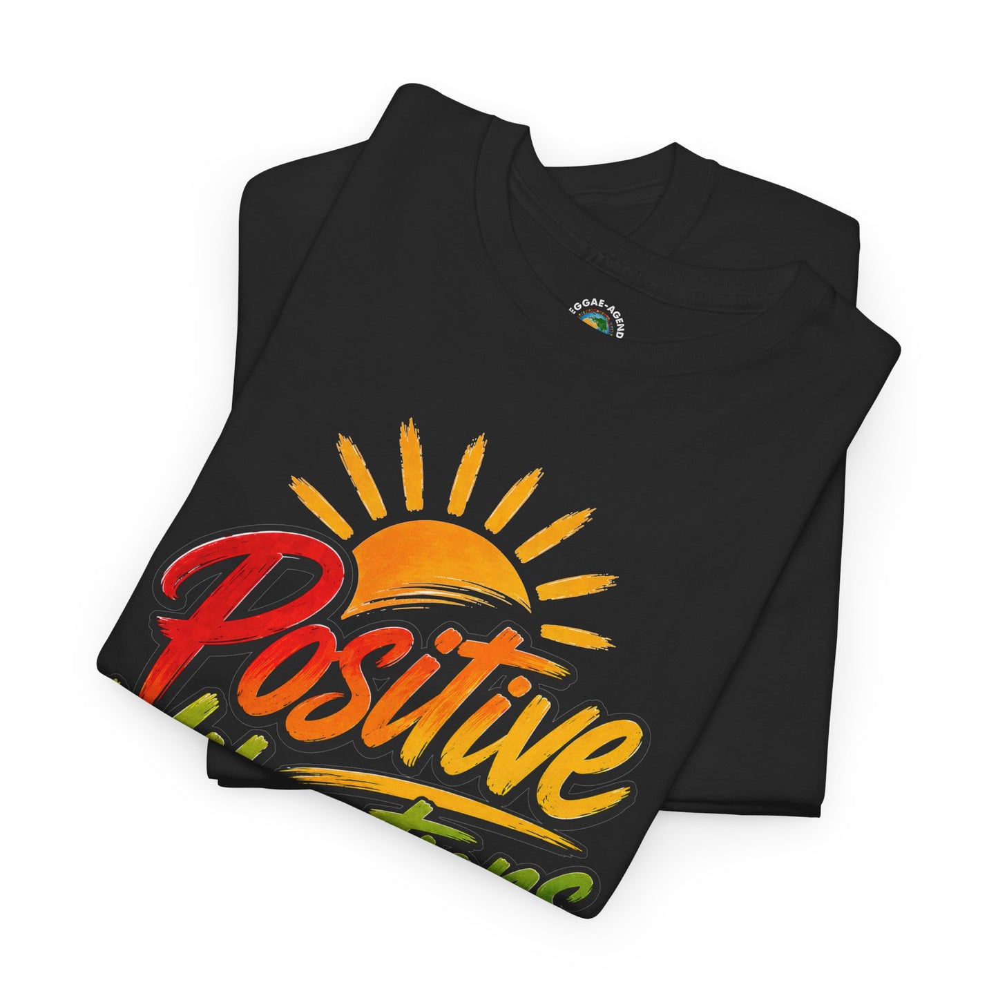Positive Vibrations Tee — Retro Sunshine Graphic T-Shirt