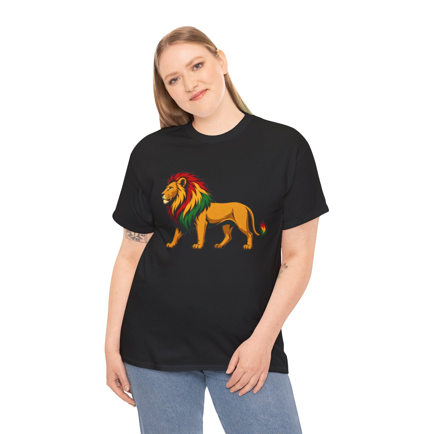 Rasta Mane Lion T-Shirt — Reggae Pride Graphic Tee